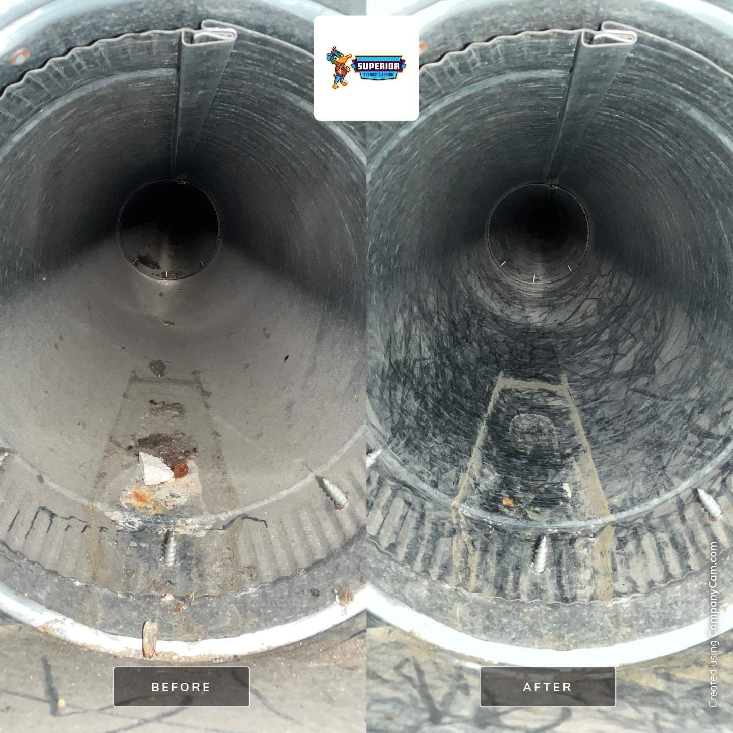 Air Duct Cleaning With a Vacuum Truck in Ellwood City, PA by Superior Air Duct Cleaning