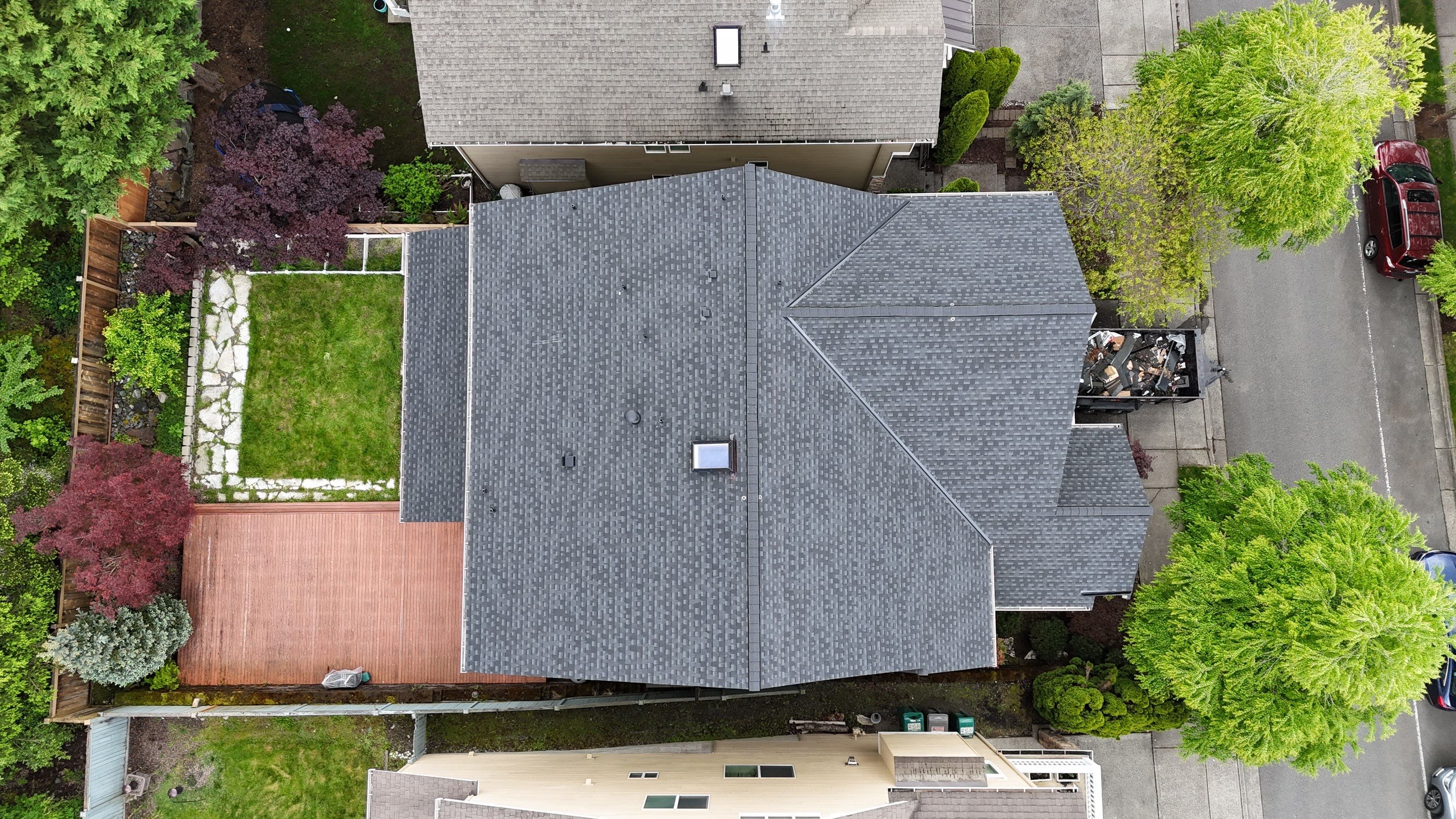 Residential Roofing Installation using GAF UHDZ Shingles by Roofing Formula LLC