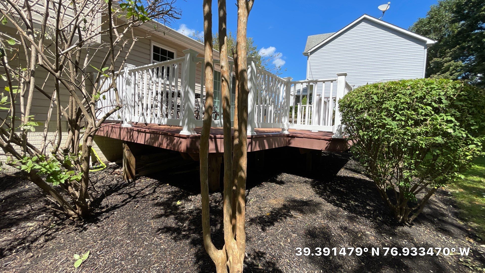 Project in Eldersburg by Baltimore Pressure Washers Inc.