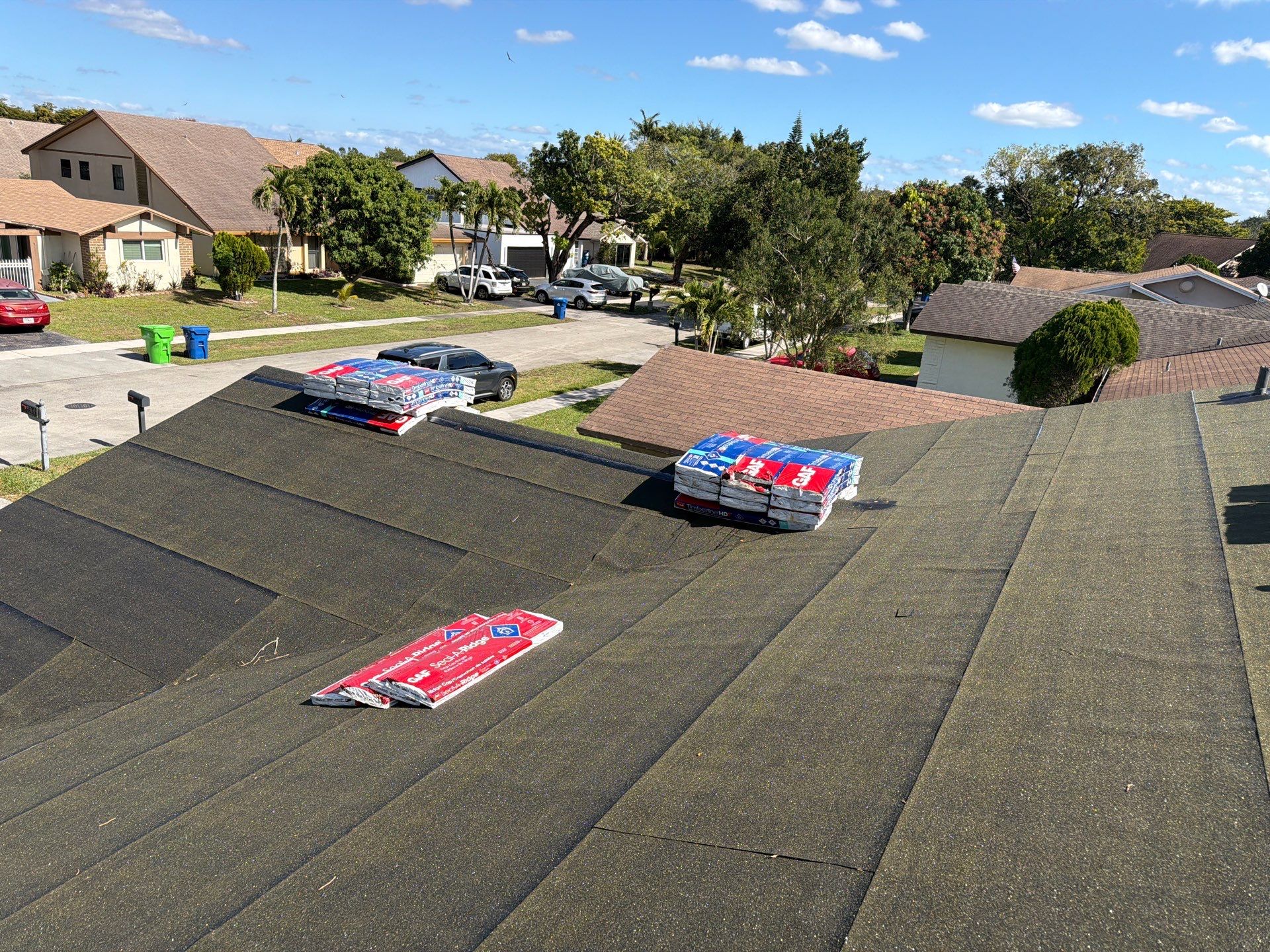 Residential Roofing Installation using GAF by BLUES BROTHERS CONSTRUCTION CORP