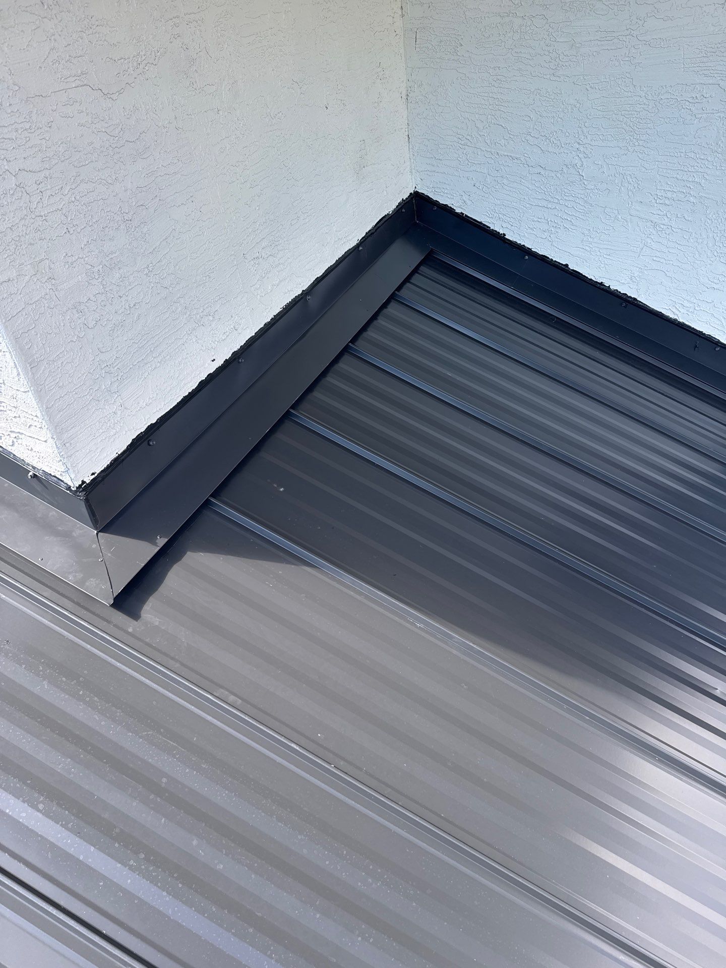 Residential Roofing Installation using 1" Nail strip metal roof by BLUES BROTHERS ROOFING