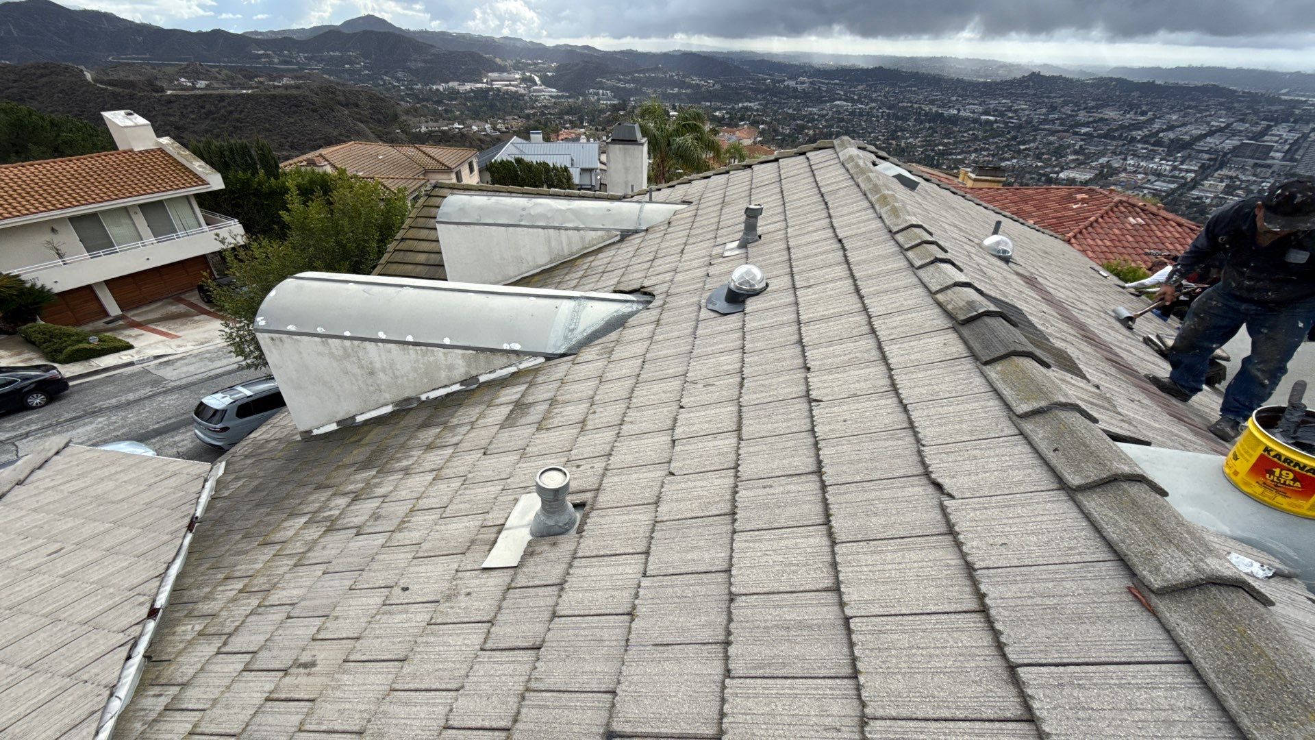 Residential Project in Glendale by Hull Brothers Roofing
