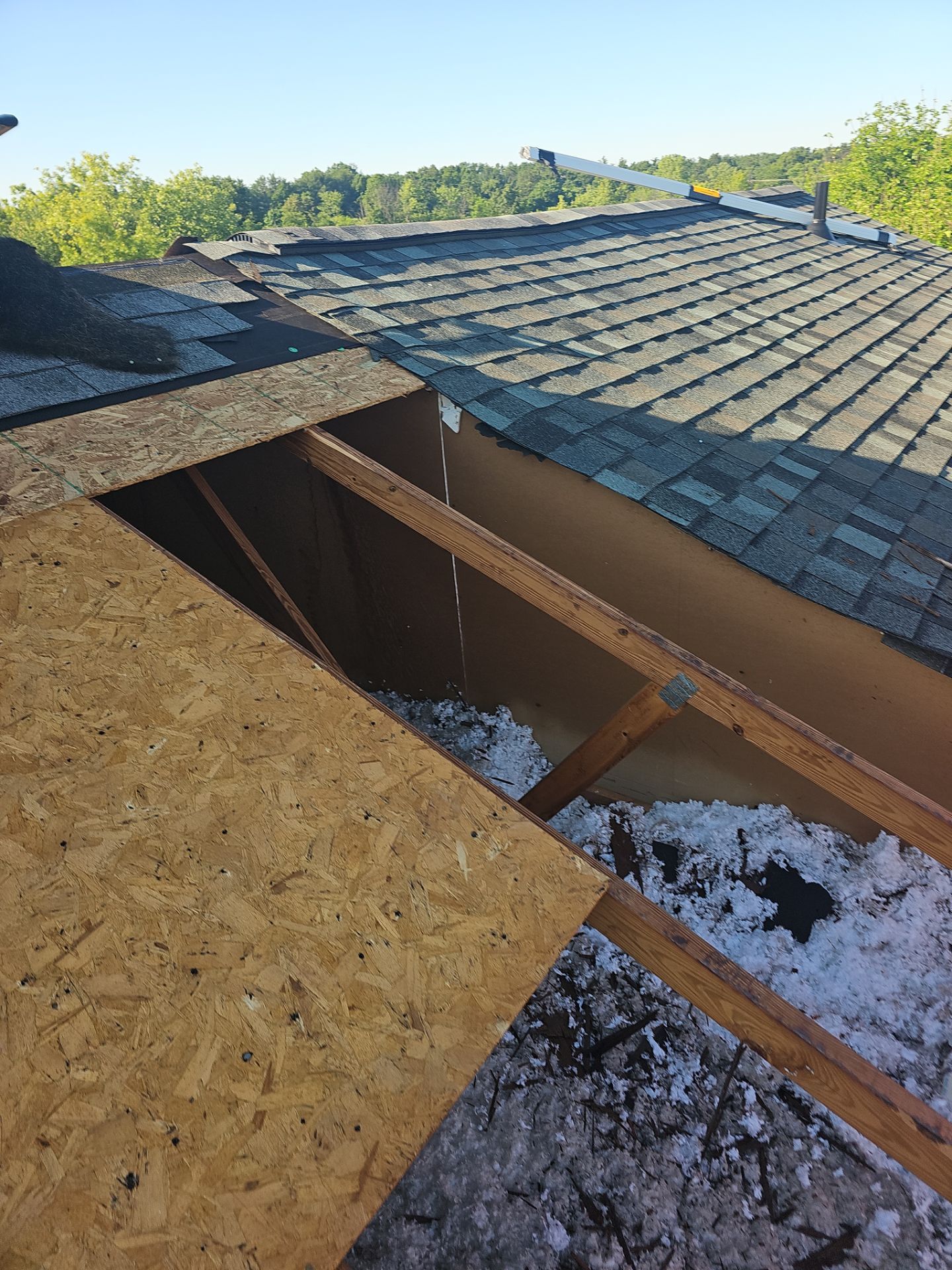 Roof Replacement - Colonial Slate  by Winchester Roofing