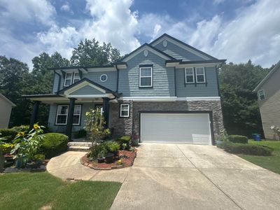 Full Exterior House Painting and Color Transformation in Atlanta
