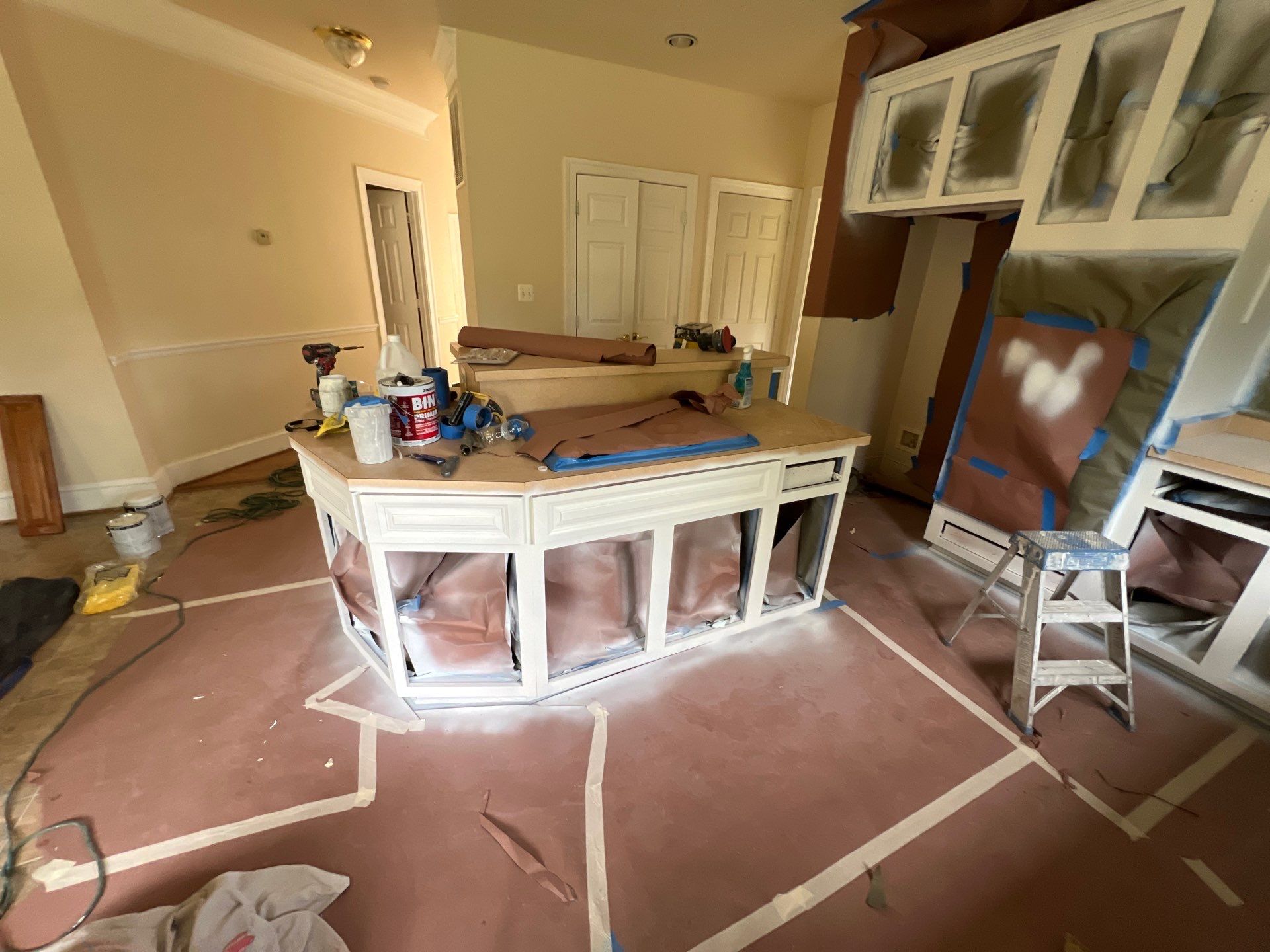 Cabinet & Countertop Refinishing in Bristow VA by Greenspring Construction Services