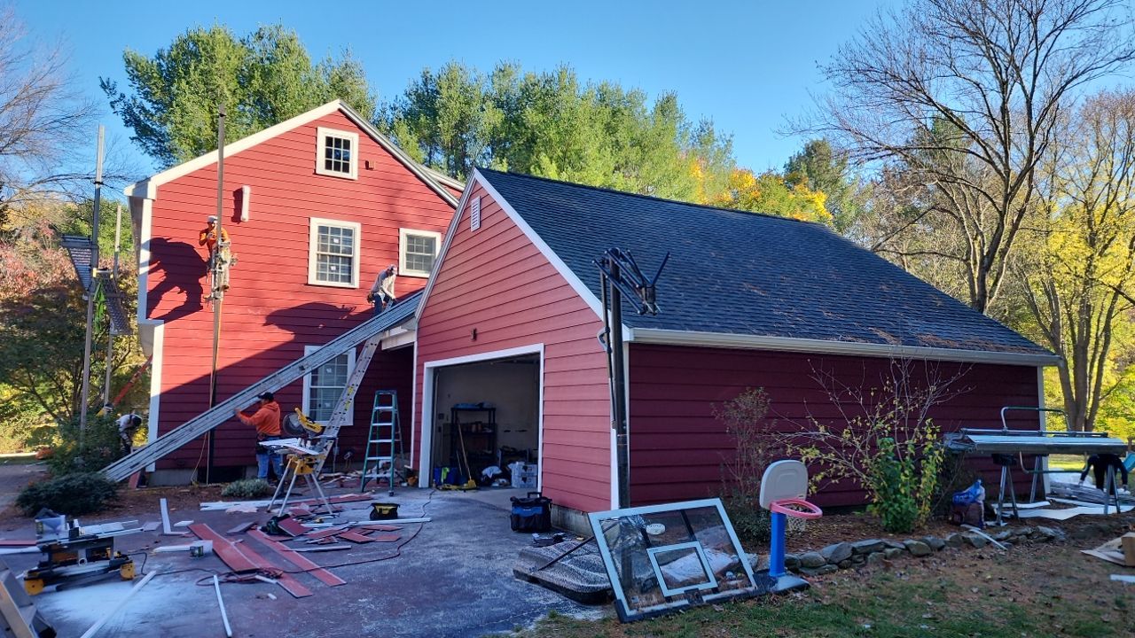 EverLAST SIDING AND MARVIN WINDOWS IN STOW,MA by UBrothers Construction