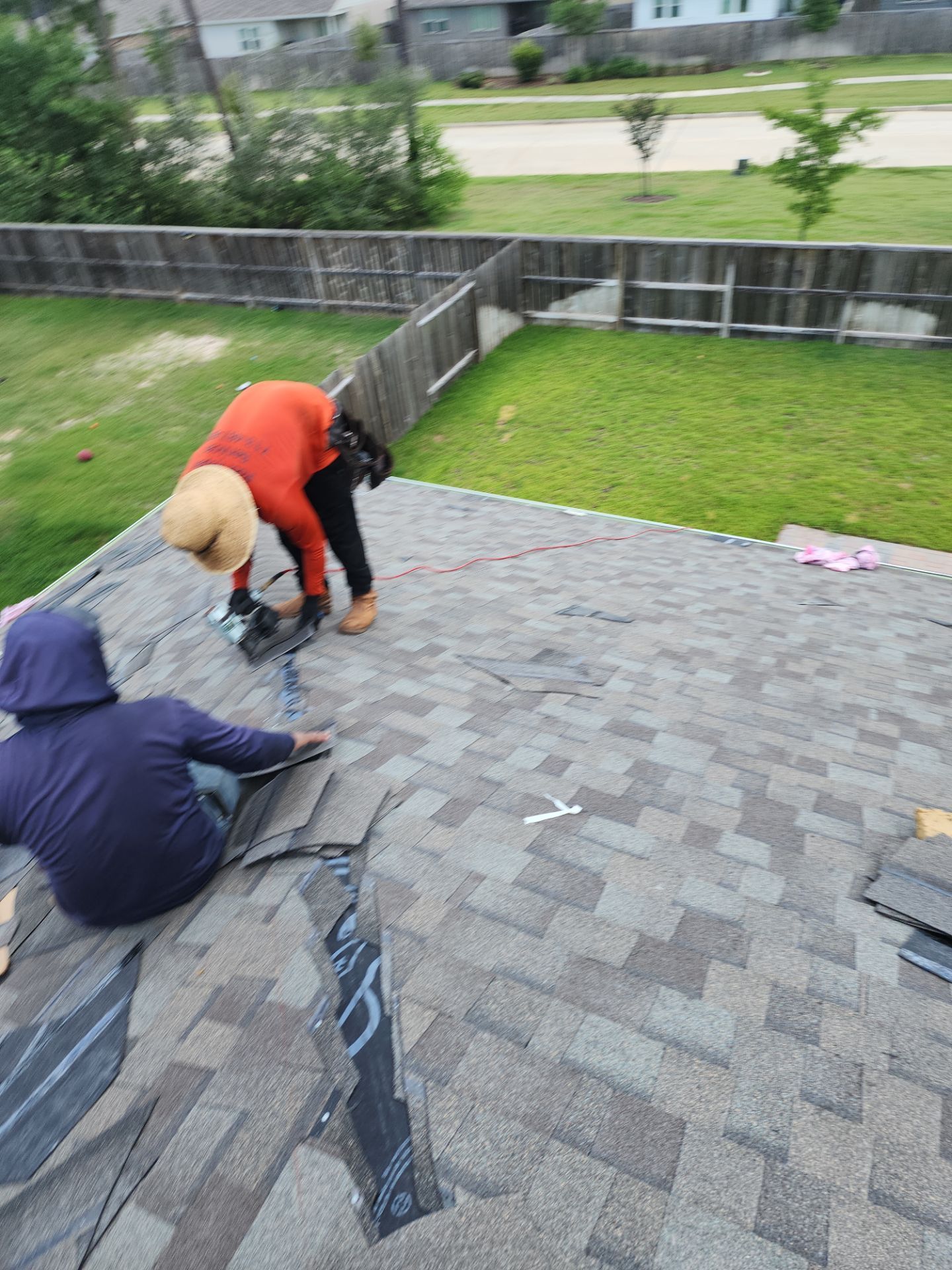 Residential Roofing Installation using Owen's Corning Duration (Lifetime) Shingles by Roof Repair Company