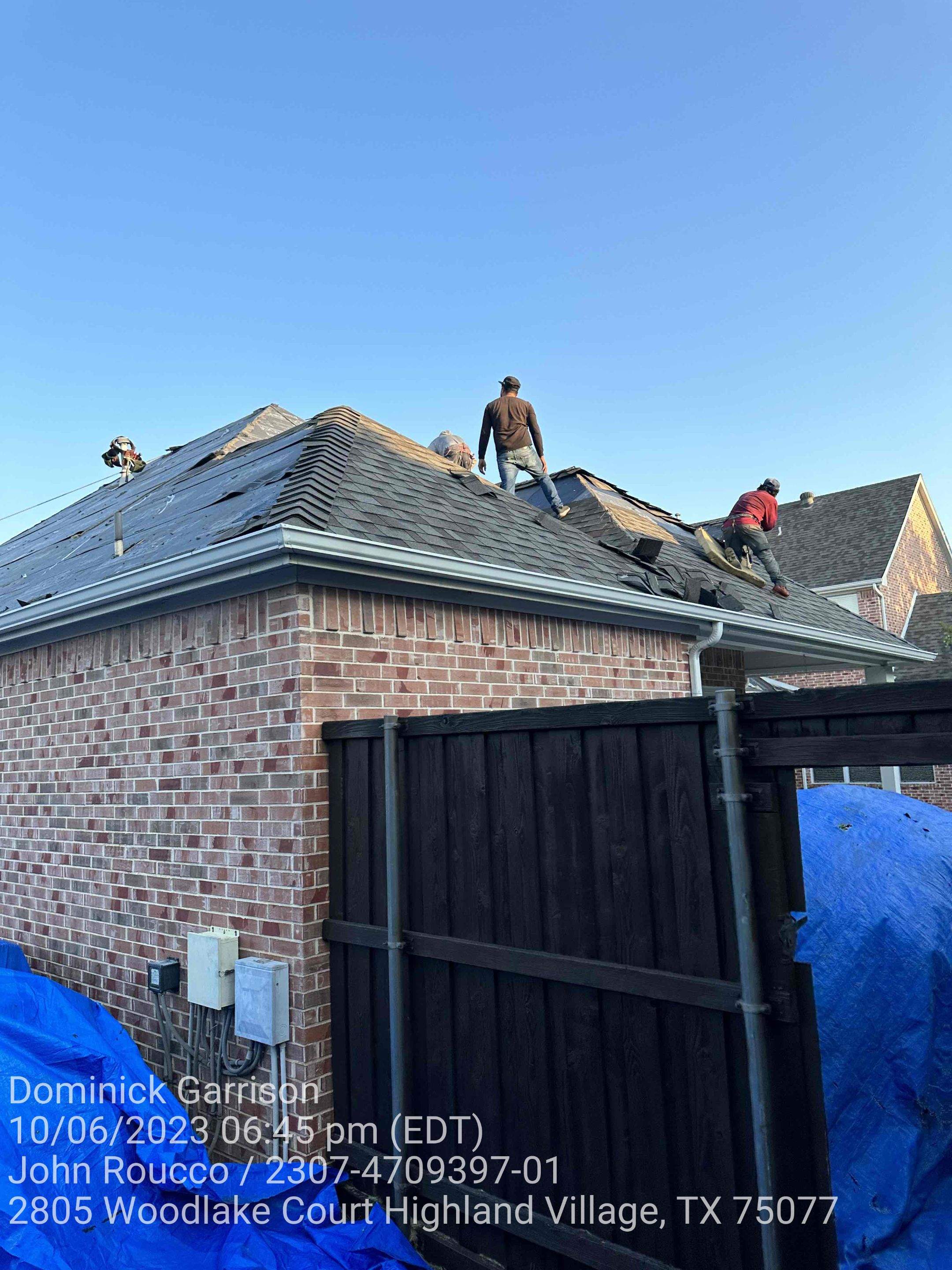 Project in Highland Village by Zeus Exteriors