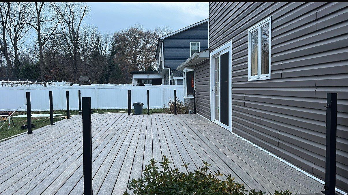 New Deck in Delaran NJ by deck guardian