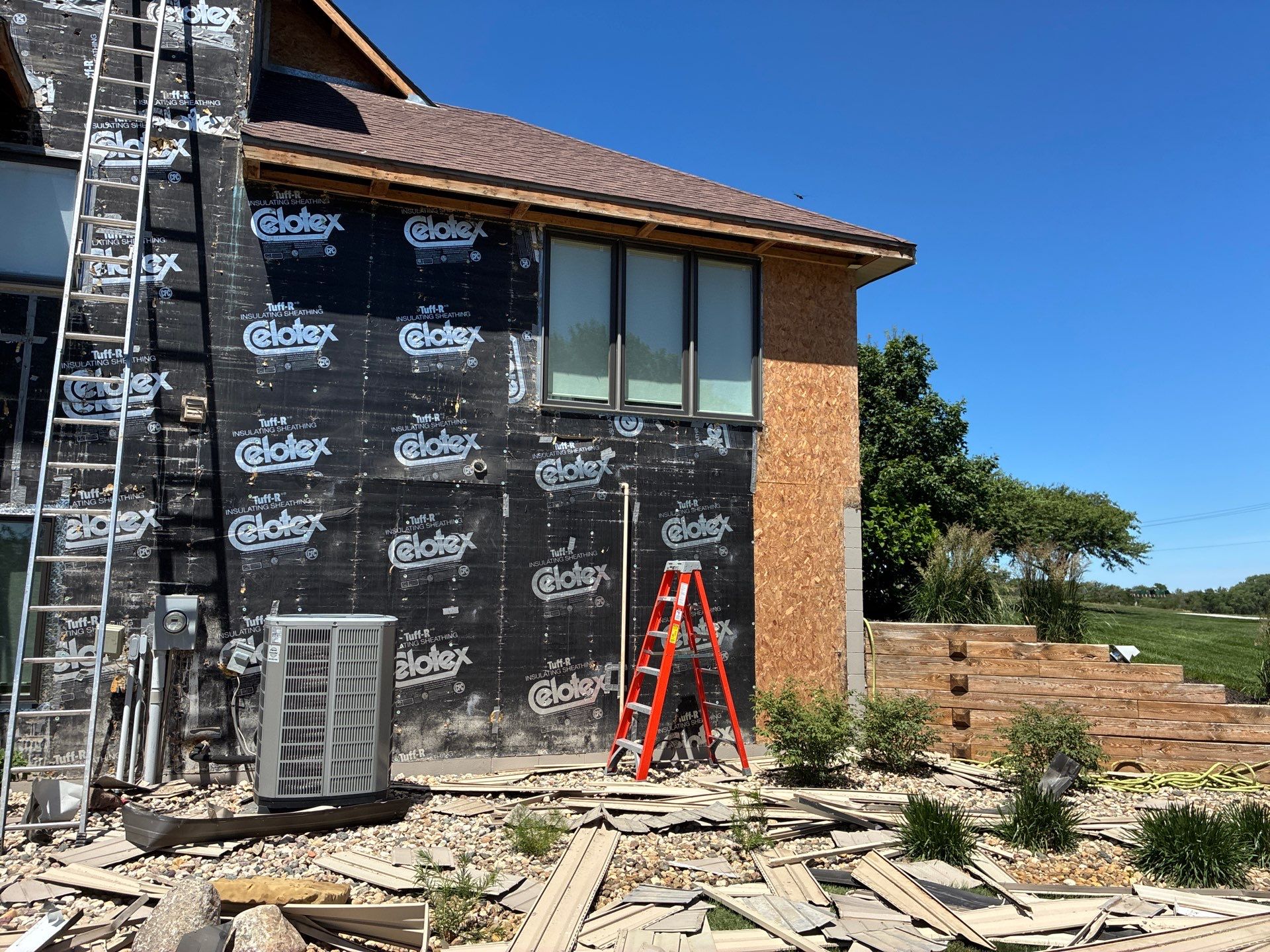 James Hardie Arctic White Siding Replacement in Gretna by Carps Complete Exteriors 