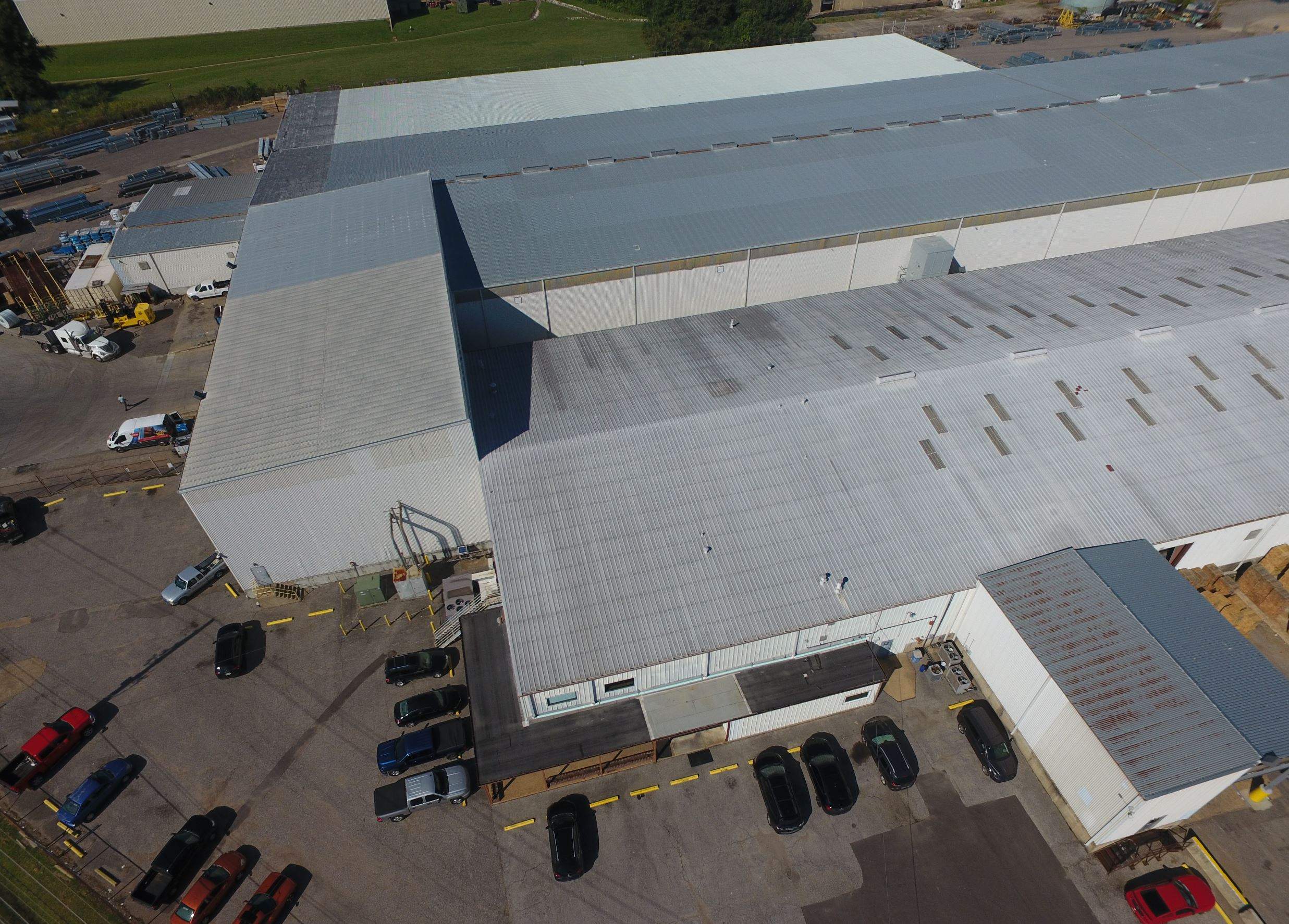 Commercial Metal Restoration System using Aldocoat Coatings by Hostetler Roofing