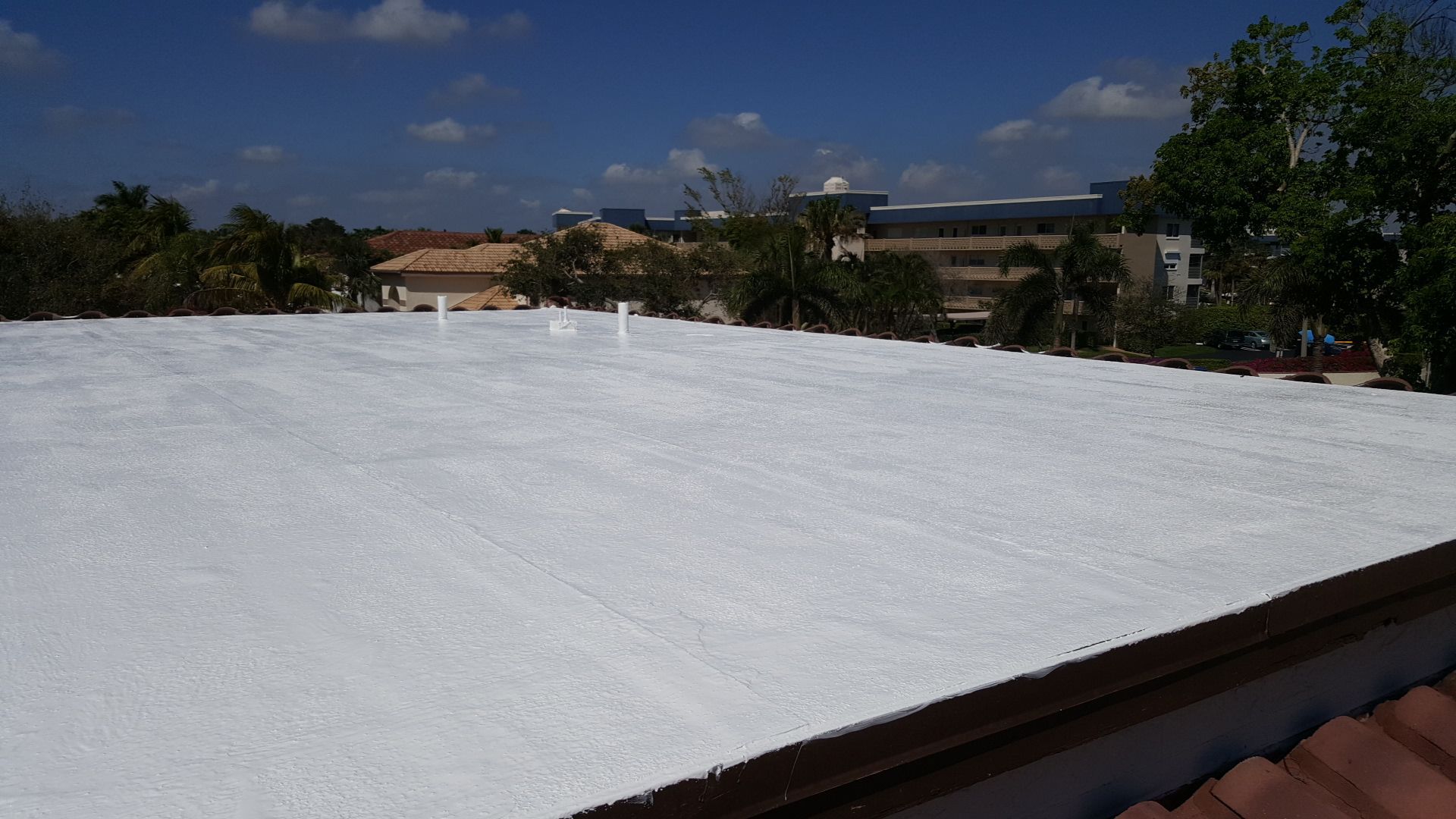 Flat Roof Repair using Certainteed Flintlastic SA Roofing System by Aastro Roofing