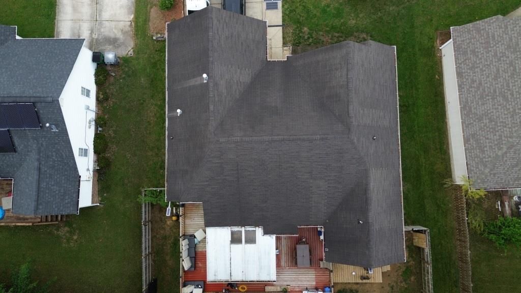 Roof replacement by hail and wind damage by Just Brilliant Restoration JBR