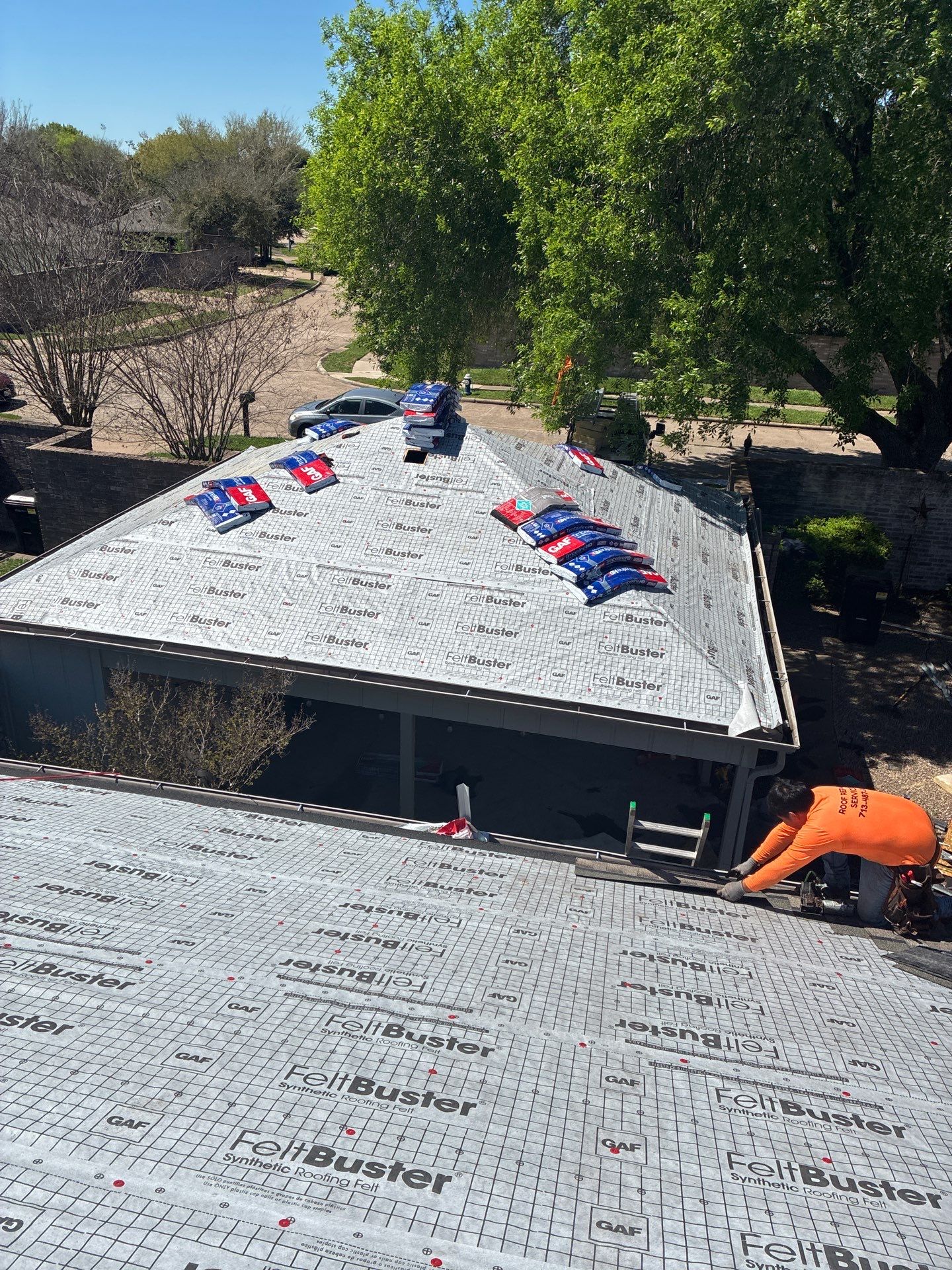 Roof Replacement in Windgate, Houston TX by Roof Repair Company