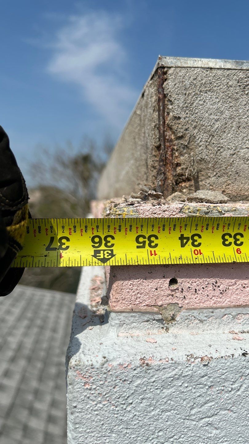 Residential Roofing Repair using Galvanized Chimney Cap & Chase by Lighthouse Roofing