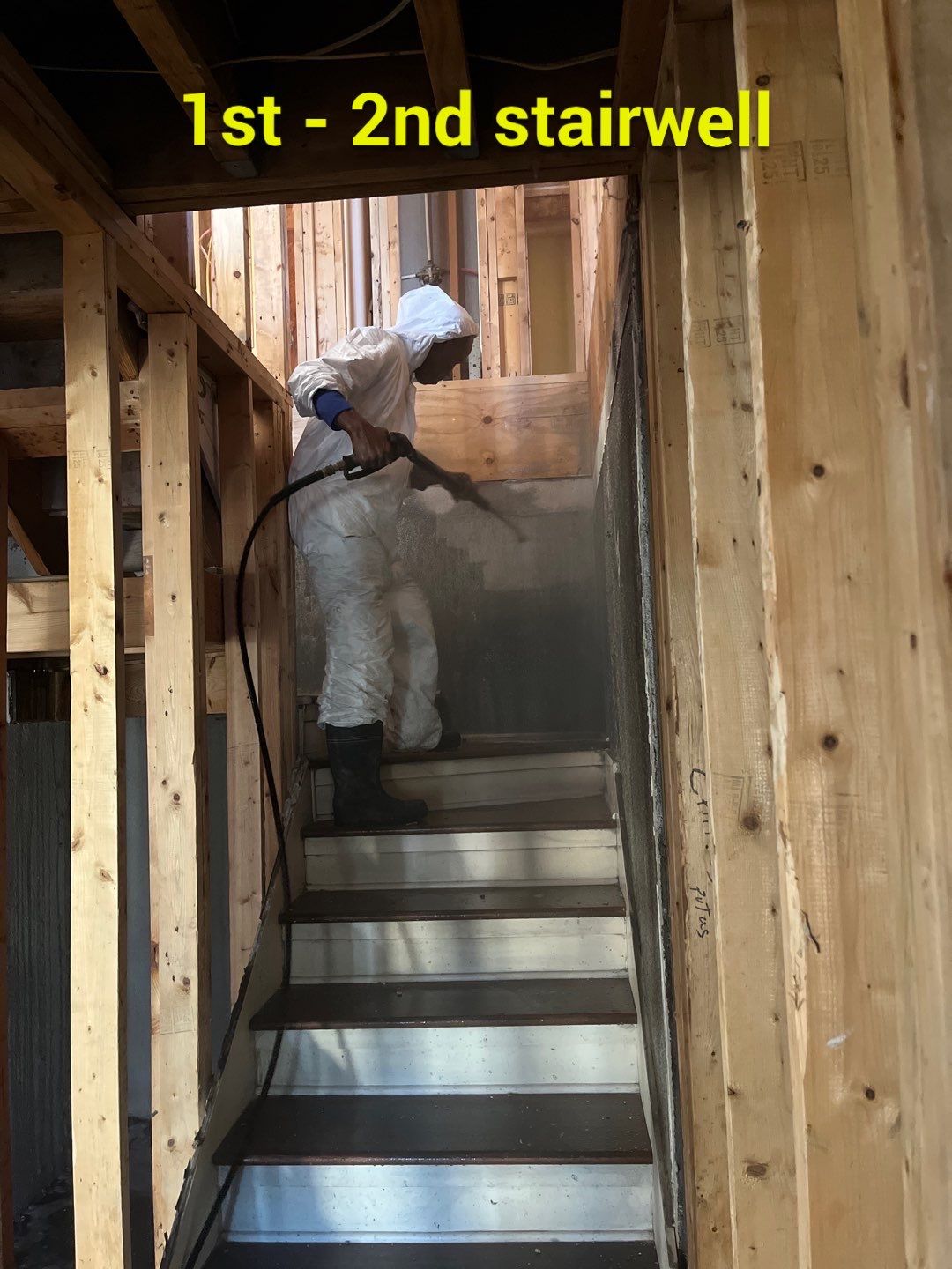Fire mitigation with structure clean by EAS Environmental, LLC.