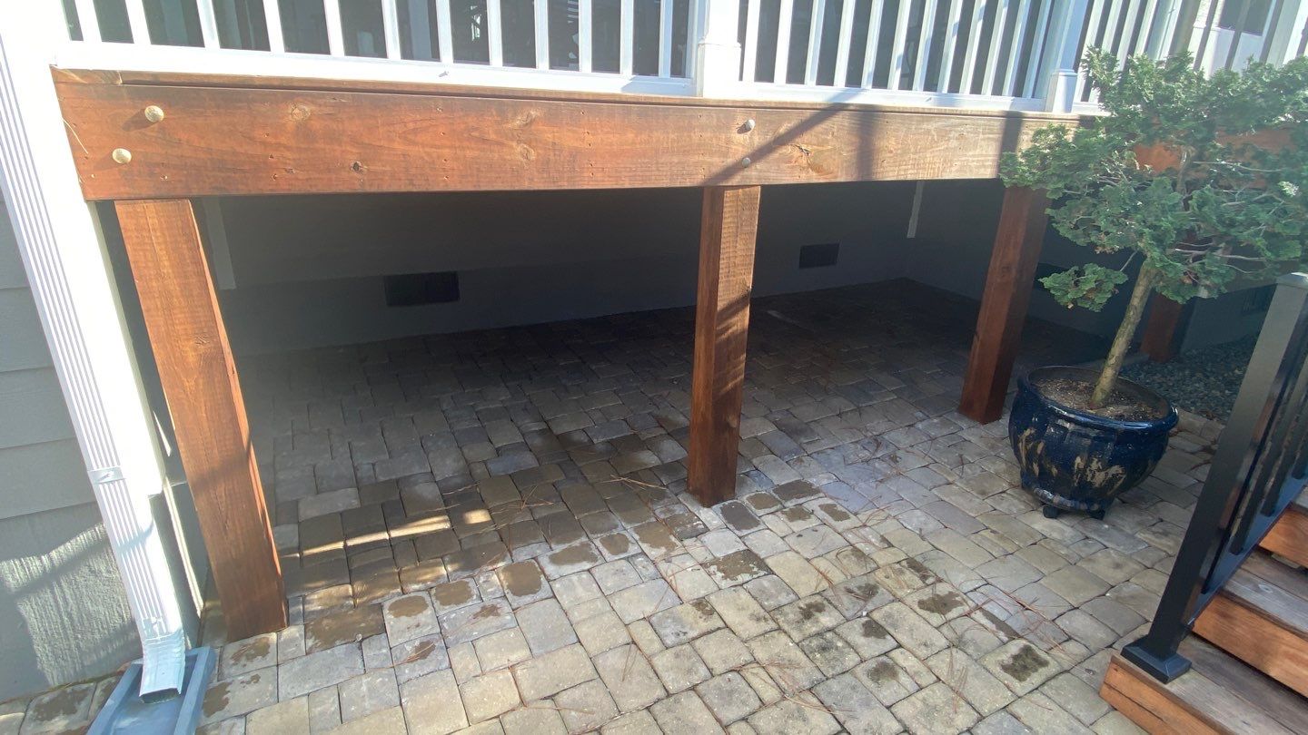 Weathered Deck using Wood Sealant by DuraSeal