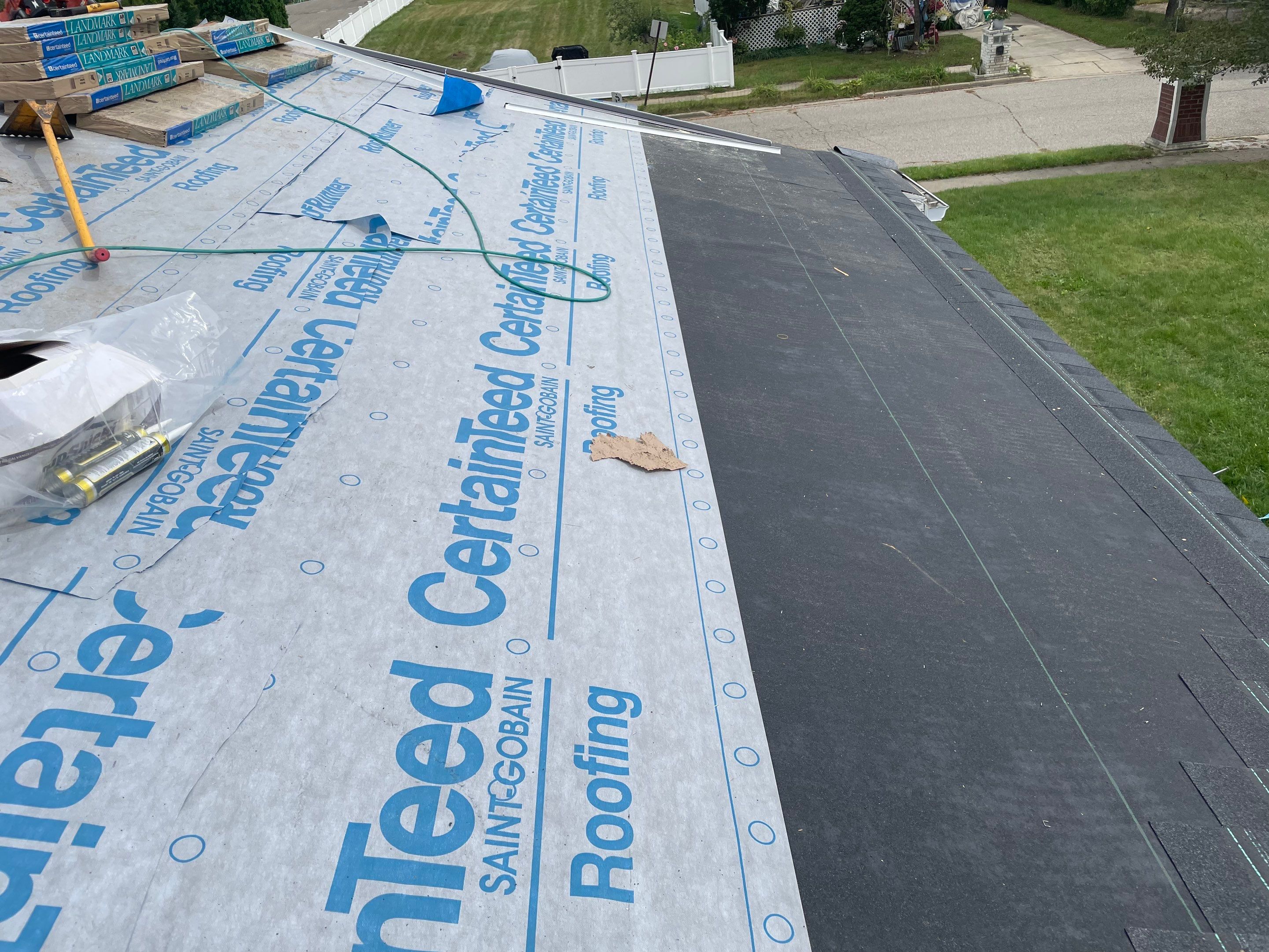Project in Pontiac by Eave Roofing