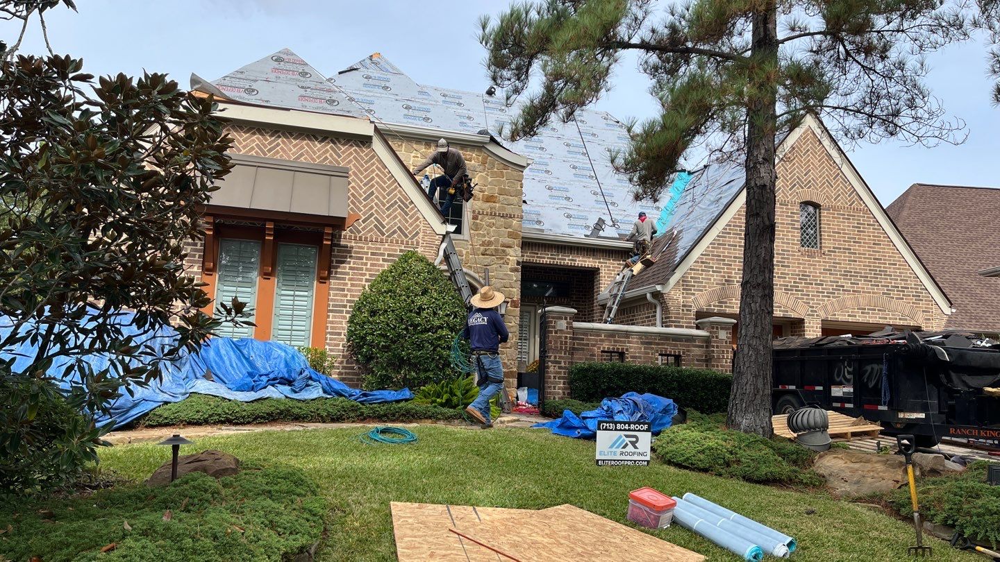 Residential Roof Replacement using GAF shingles by Elite Roofing LLC