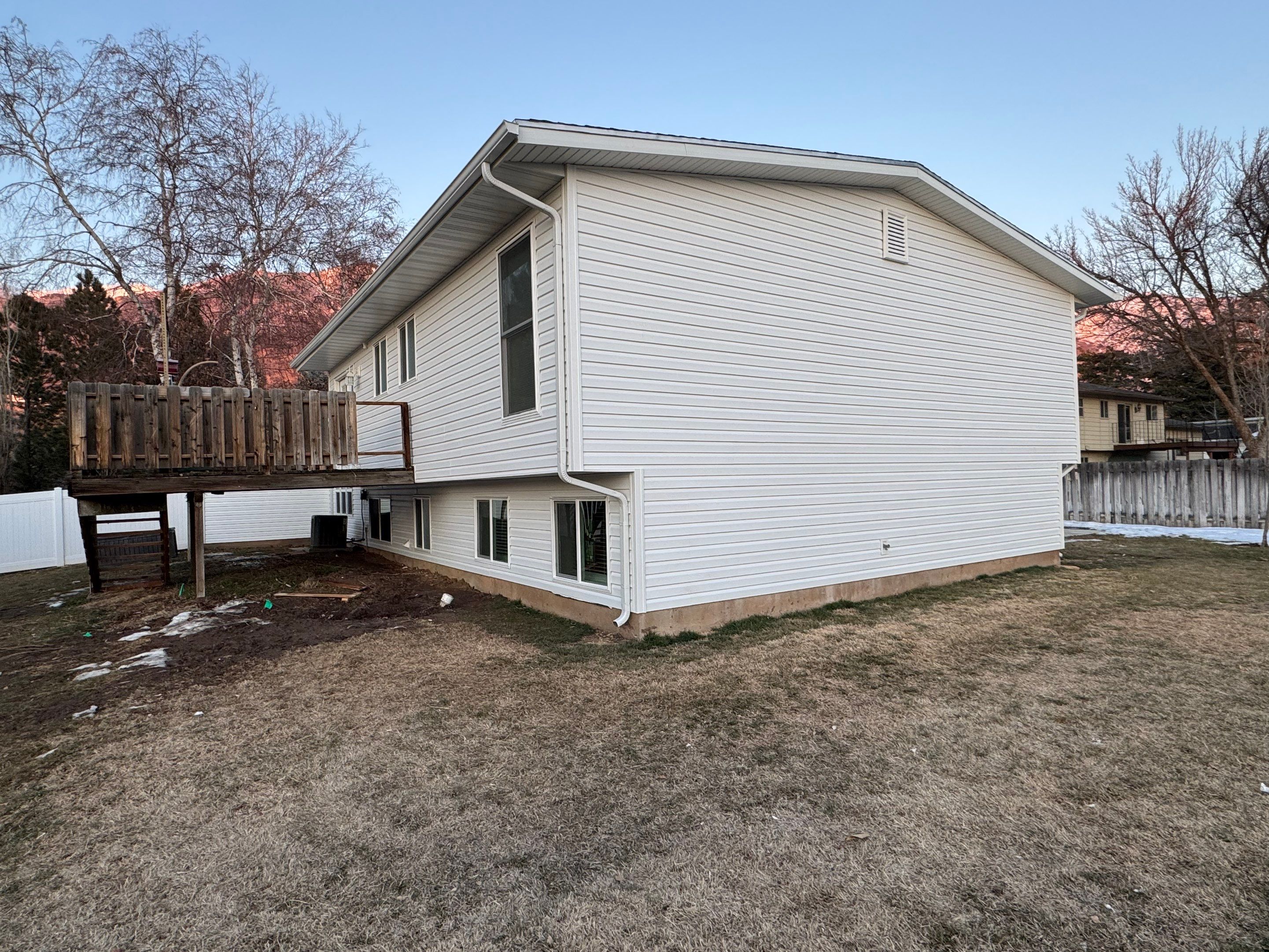 Ogden | Pristine All-White Modernization | Mixed Vinyl & Hardie by Ideal Siding Utah