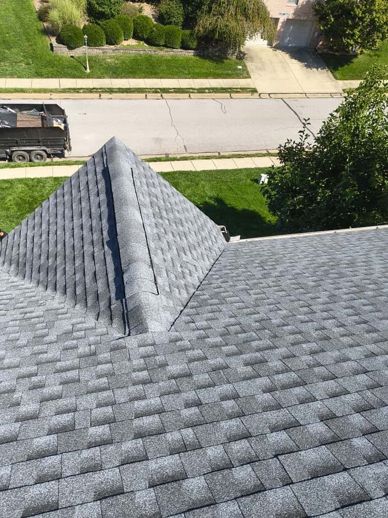 Residential Roofing Installation using GAF Timberline HDZ Pewter Gray by Rainstoppers Roofing