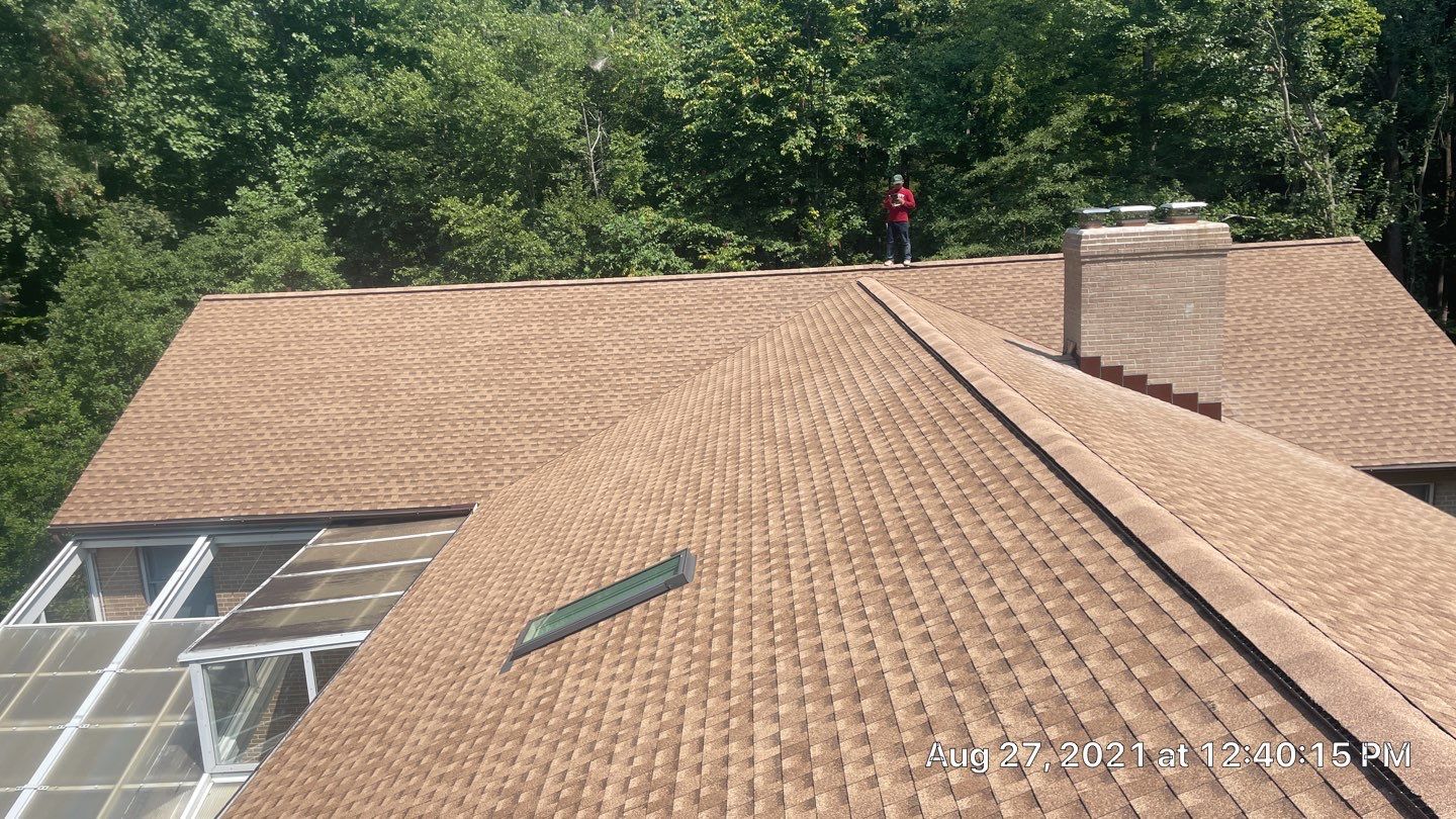 Roof Replacement using GAF Timberline HDZ by American Home Contractors