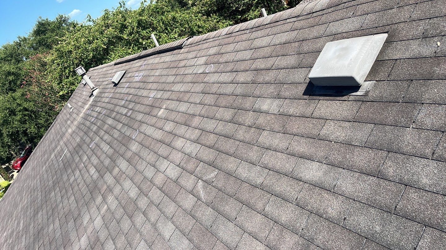 AMIG approved this roof for wind damage, fascia painting, and window work. by Roof Repair Company