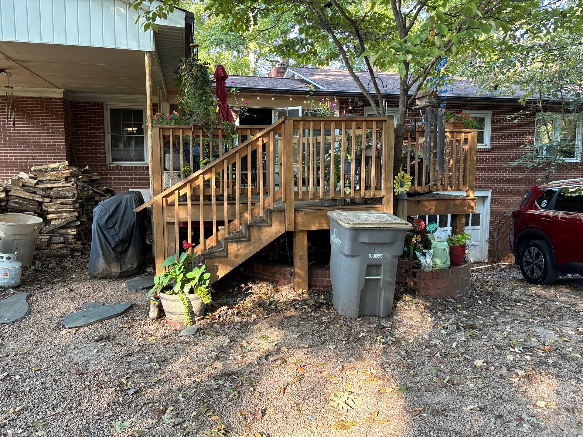 Weathered Deck using Wood Sealant by DuraSeal