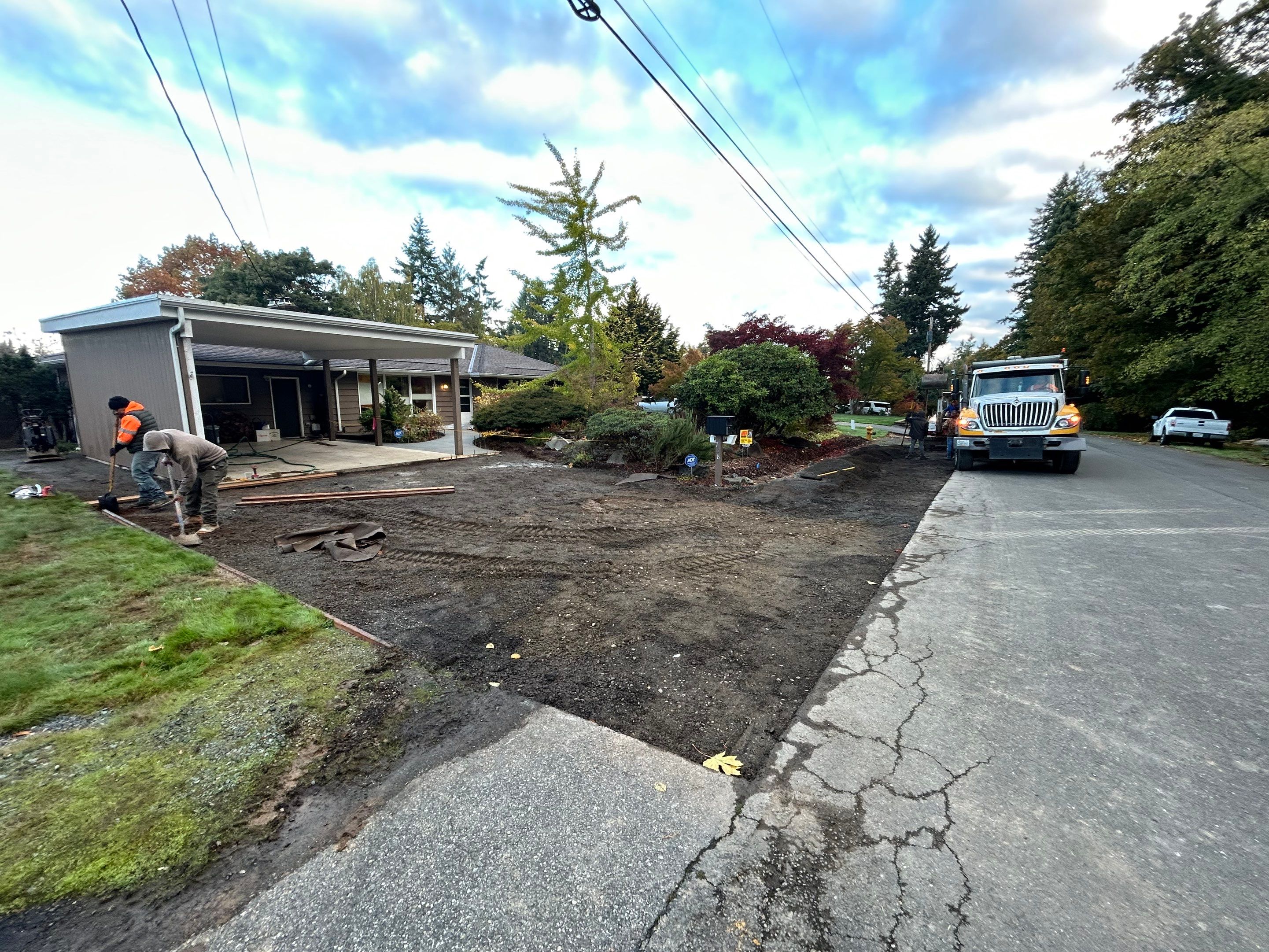 Edie | Concrete Driveway and Walkway  by Jireh Asphalt & Concrete Inc 