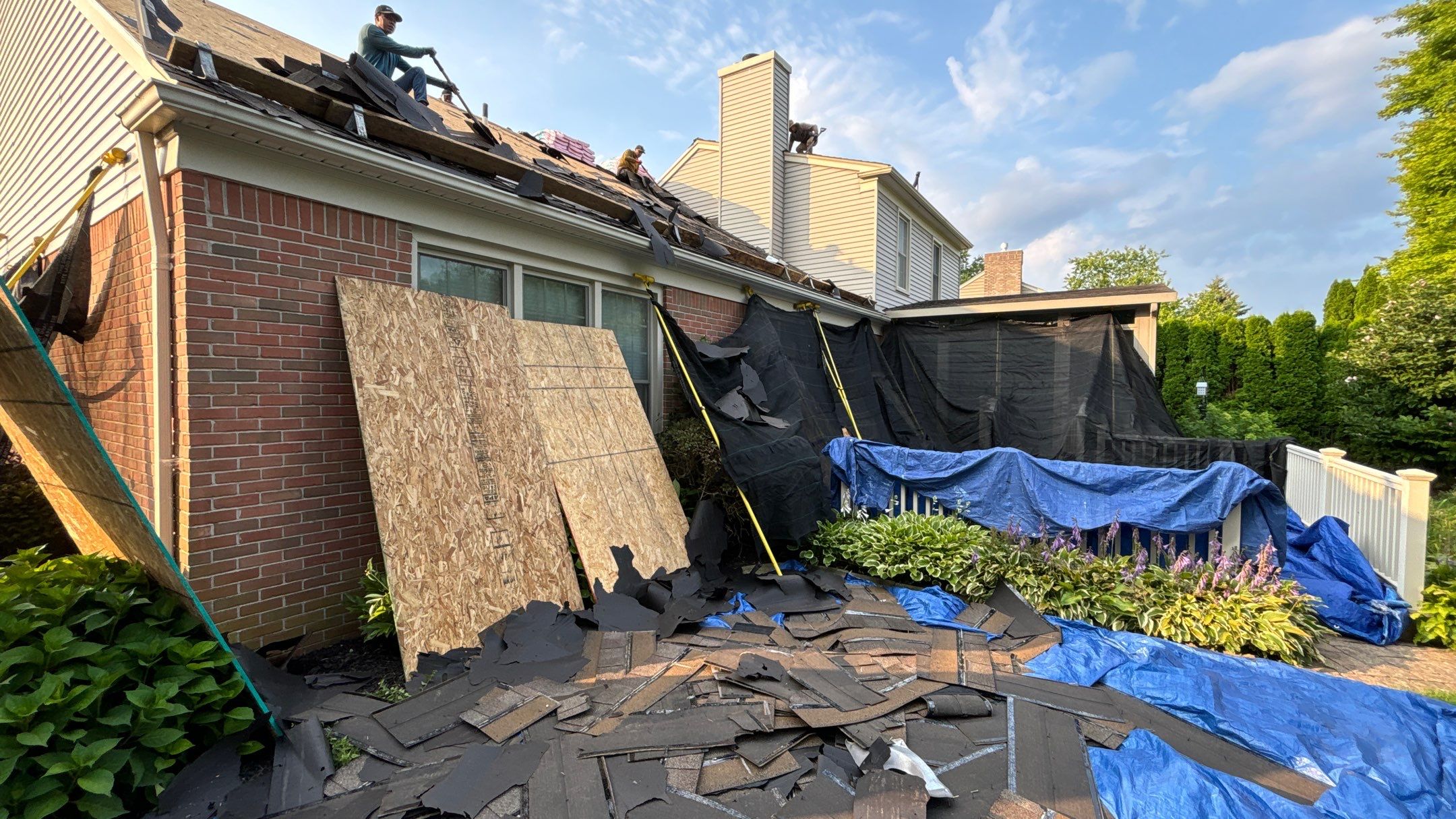 Roof Replacement using Owens Corning Duration by 180 Contractors