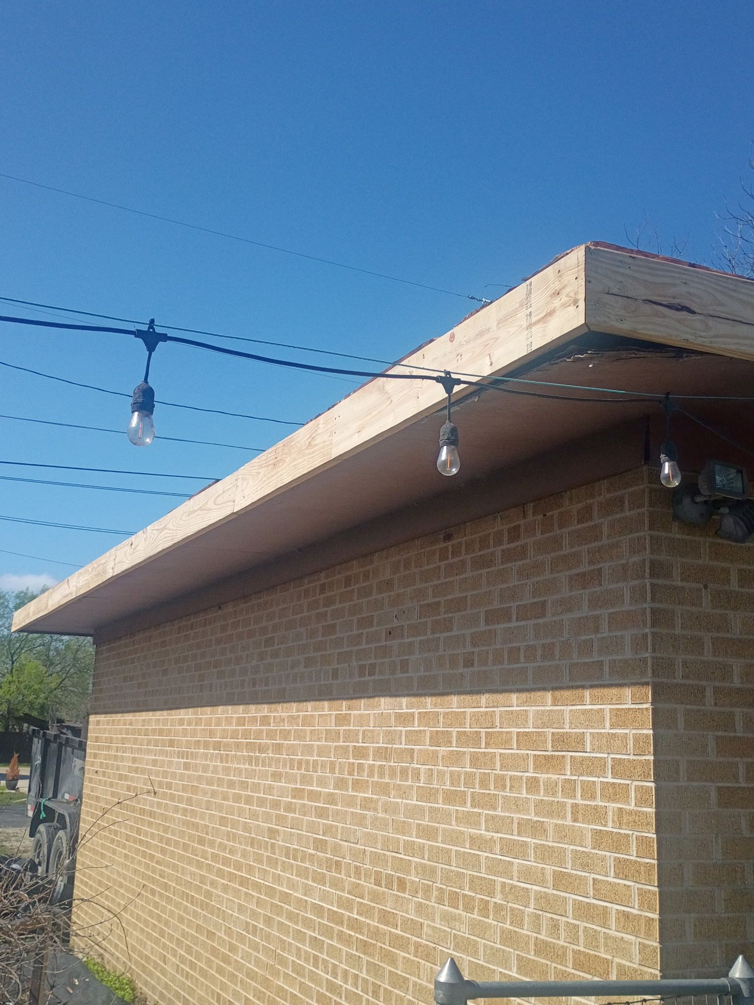Torch down modified bitumen roof and full fascia "face-lift" in Elgin, TX by REPS Austin Area Roofer