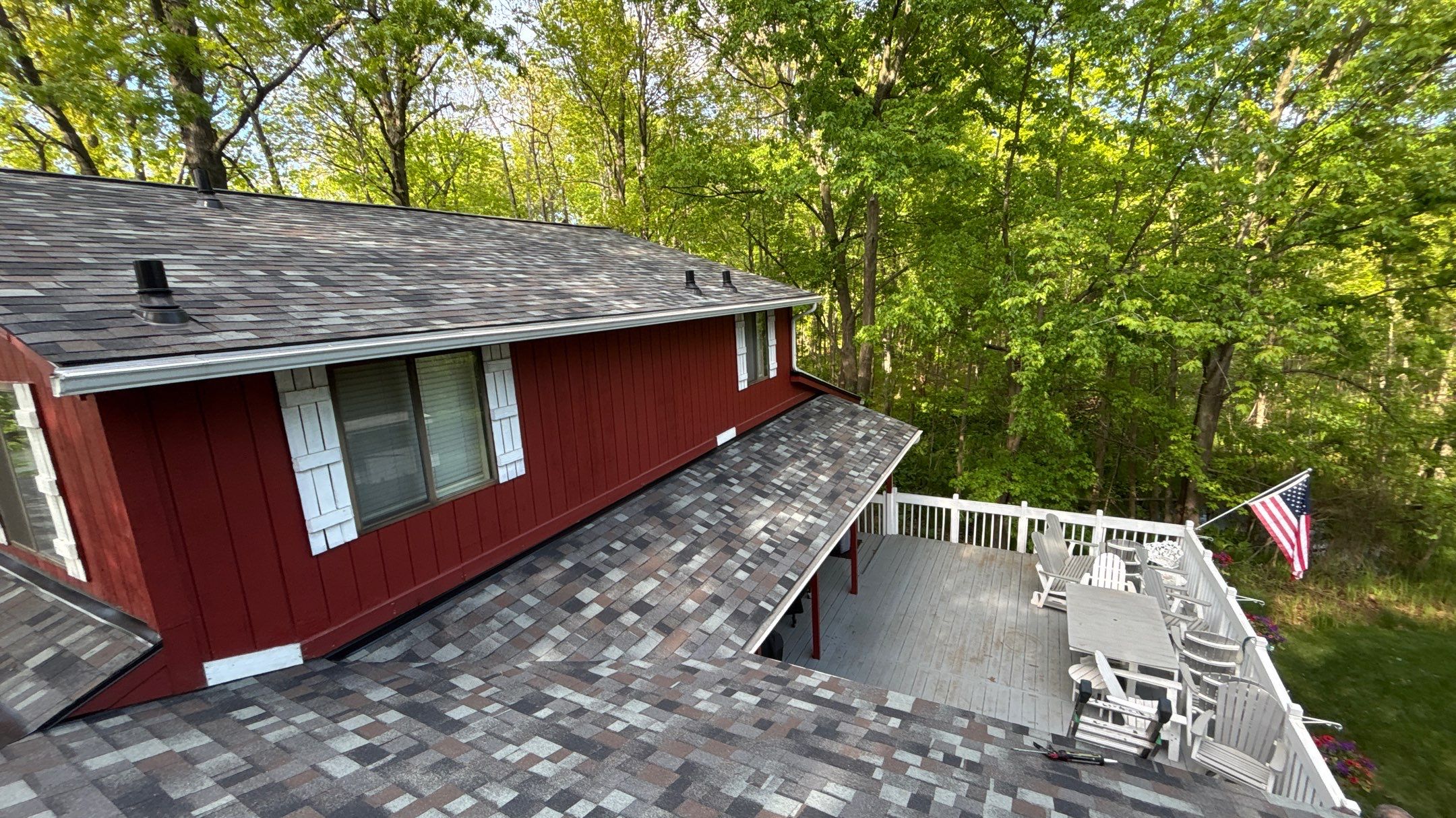 Roof Replacement using Owens Corning Storm Cloud by 180 Contractors