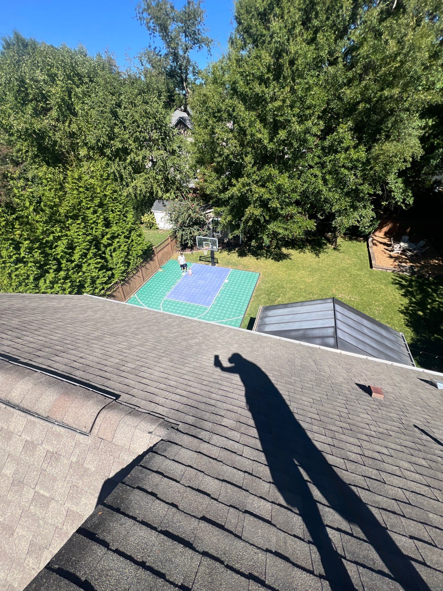 Storm Damage Restoration using CertainTeed Presidential Algae-Resistant Charcoal by USA Storm Roofing and Construction Group