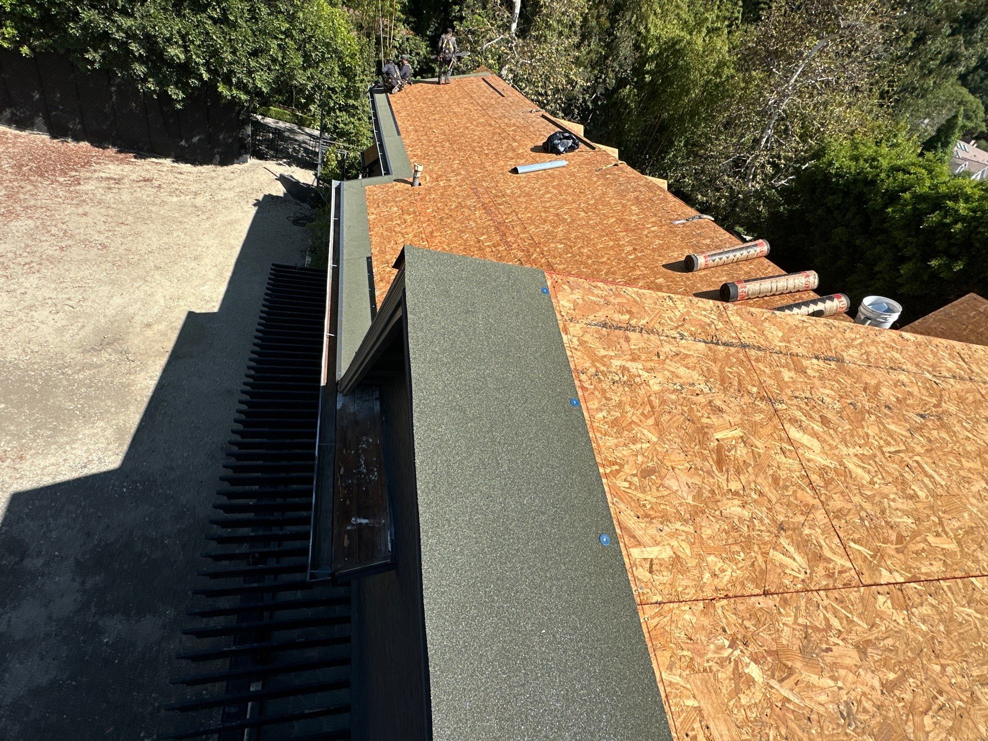 Synthetic Slate Tile Project in Brentwood by Hull Brothers Roofing