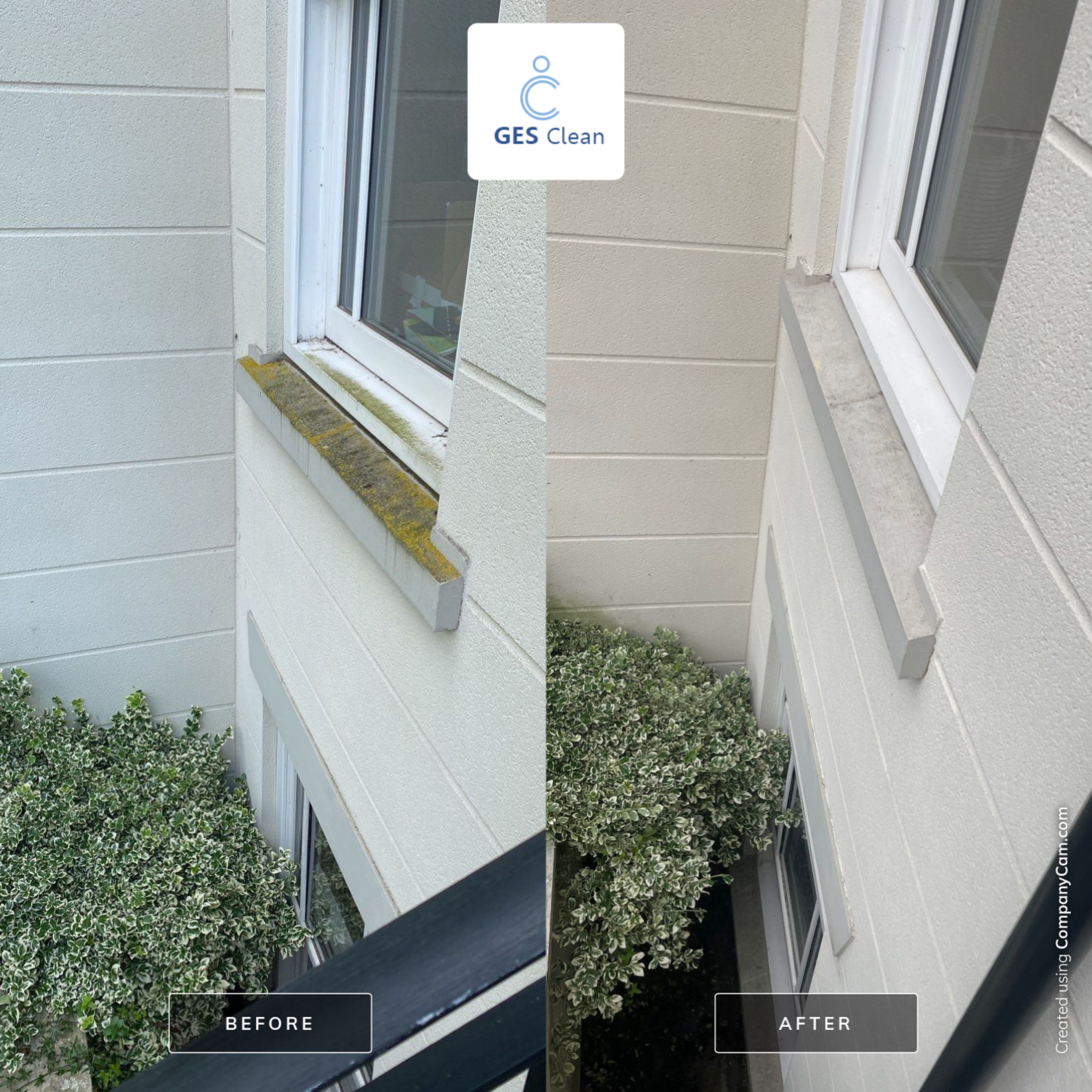 Exterior Clean using Mosmatic Flat Surface Cleaner by Ges Exterior Cleaning ltd