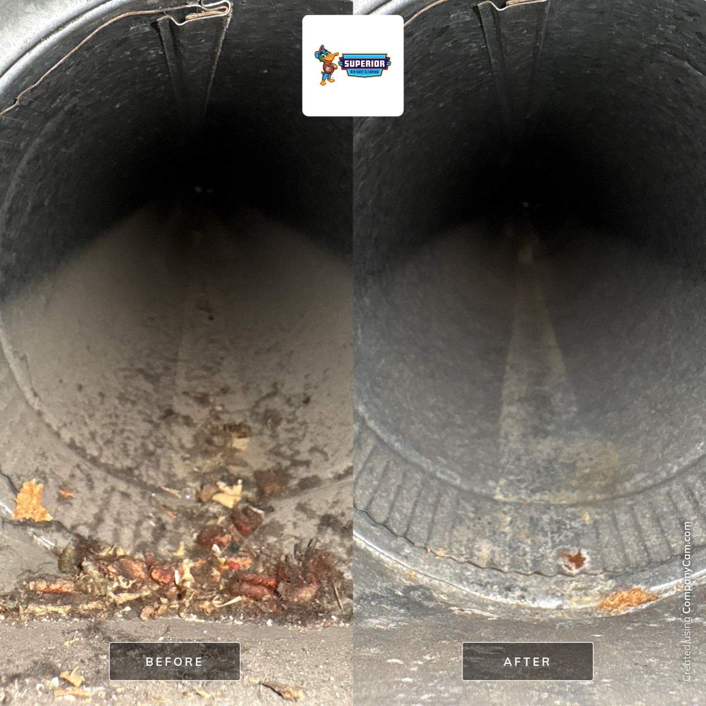 Air Duct Cleaning With a Vacuum Truck in New Castle, PA by Superior Air Duct Cleaning