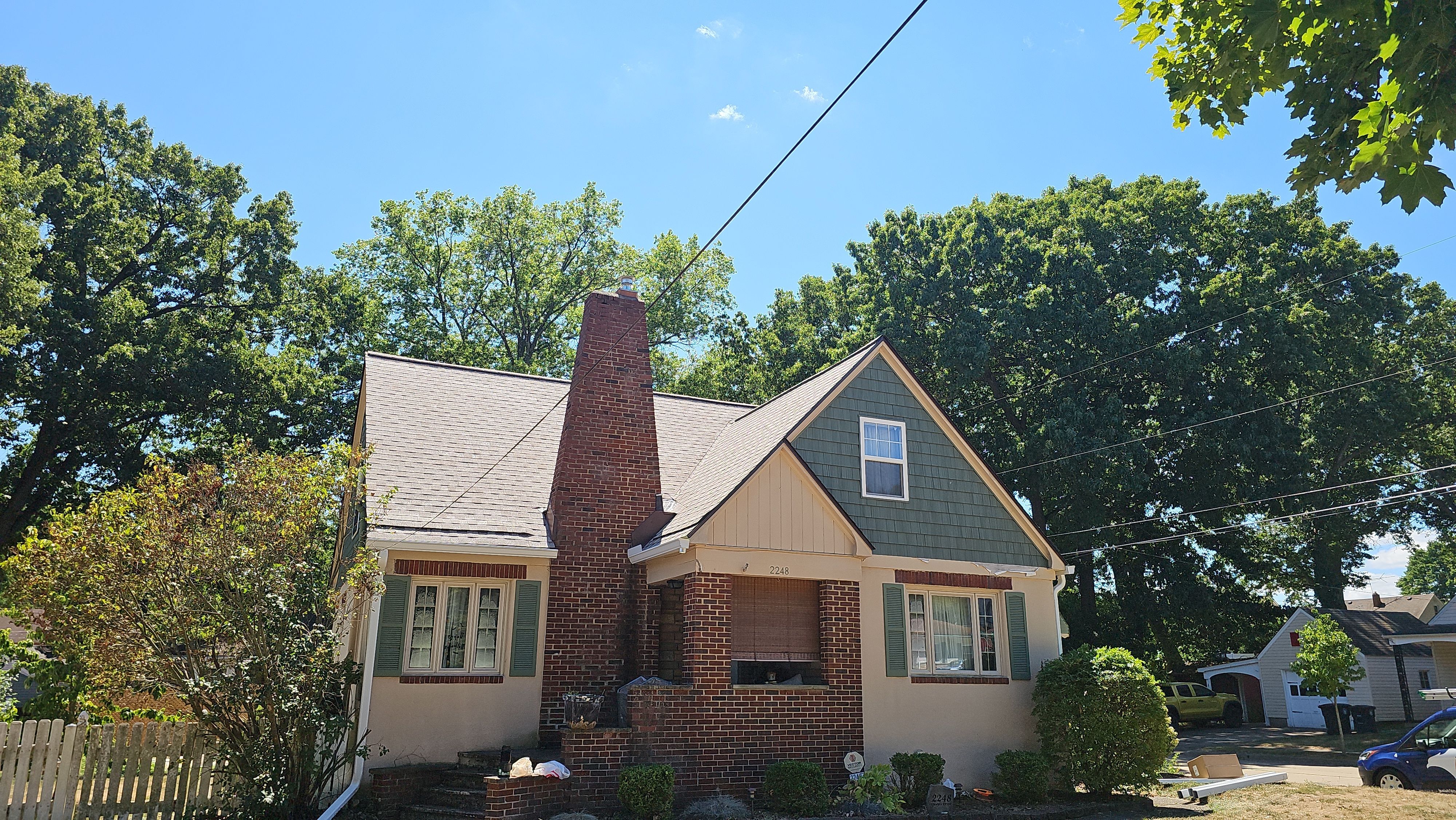 Atlas Pinnacle, Color, Tan Mist, Drip Edge, Color, Royal Brown by Eagle Eye Roofing
