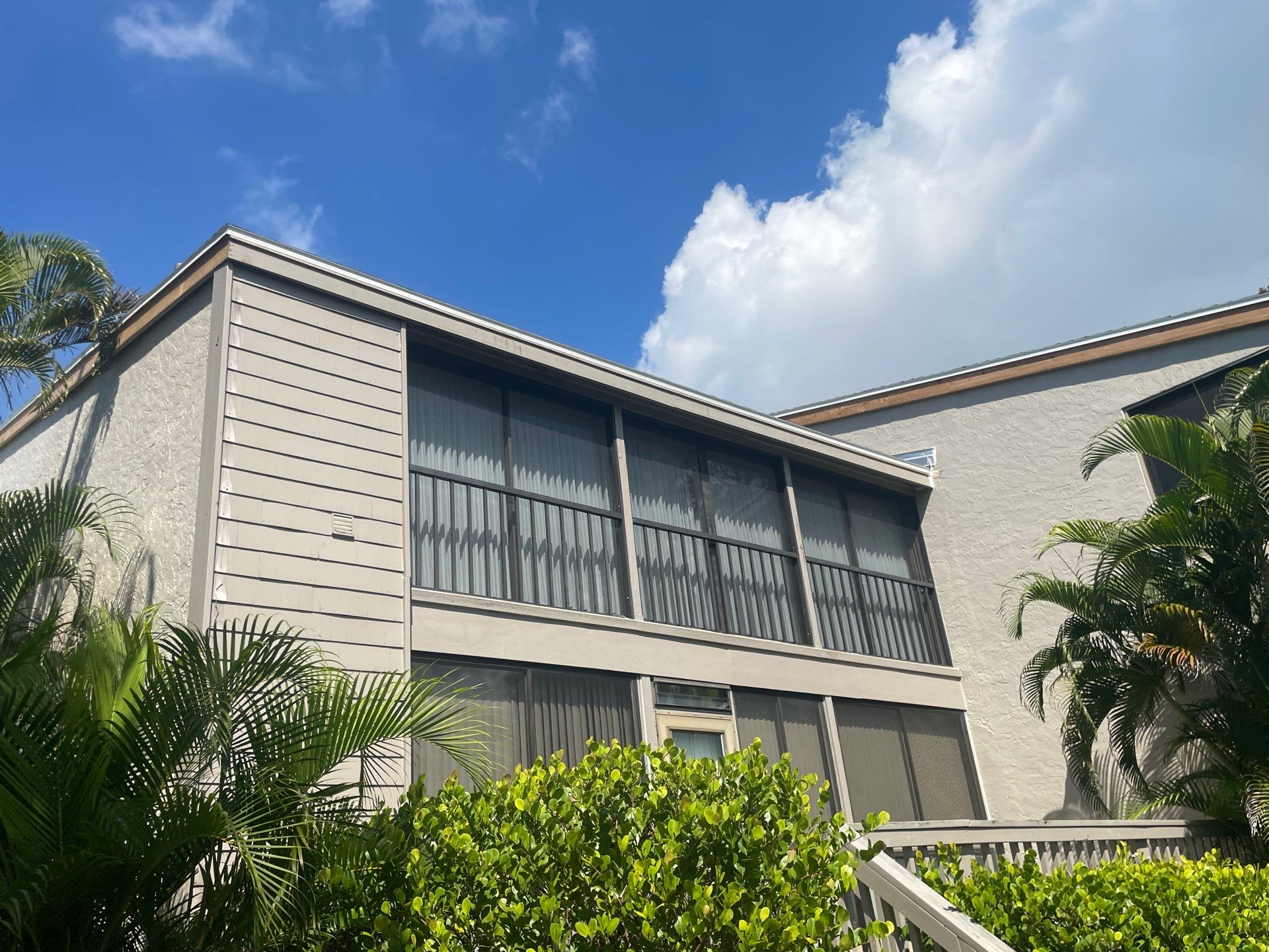 White Gutters Repair and Installation in Sarasota FL by Gutter Professors