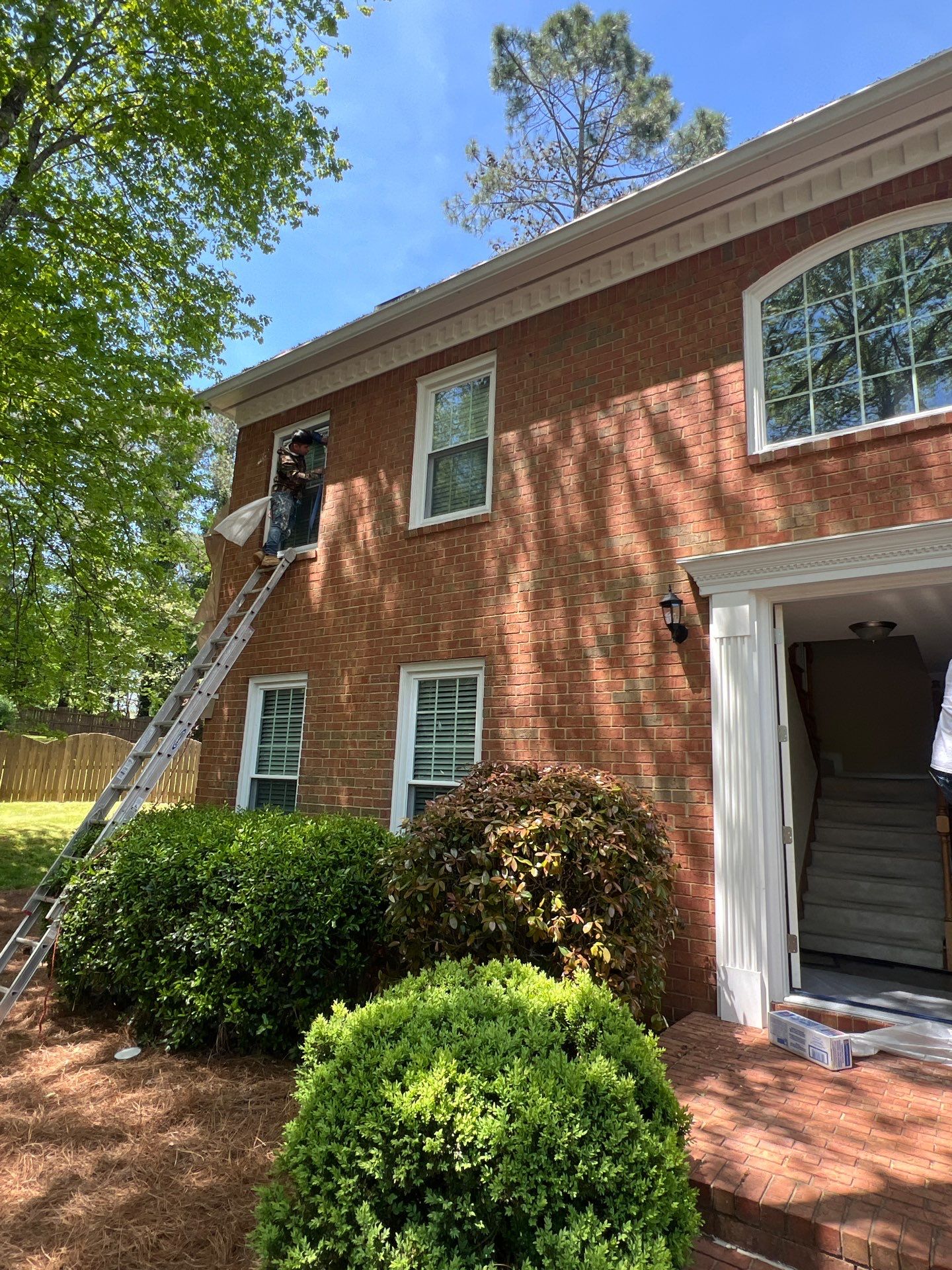 Roswell, GA Siding, Rotten Wood, Front Door Replacement, Exterior Paint, and Wood Deck Rebuild by Nelson Exteriors 