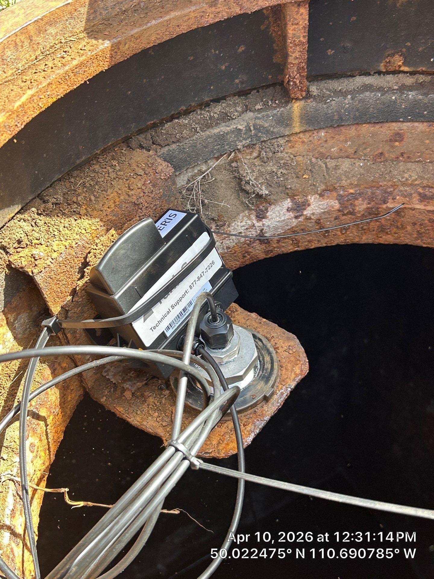 TankScan Telemetry and Monitoring Device Installation in Medicine Hat by Septic Medic Inc.