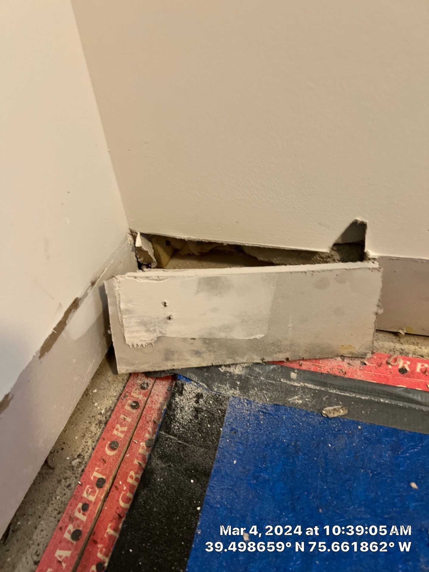 Water Damage Inspection & Basement Dryout – Middletown, DE by Healthy Home Solutions