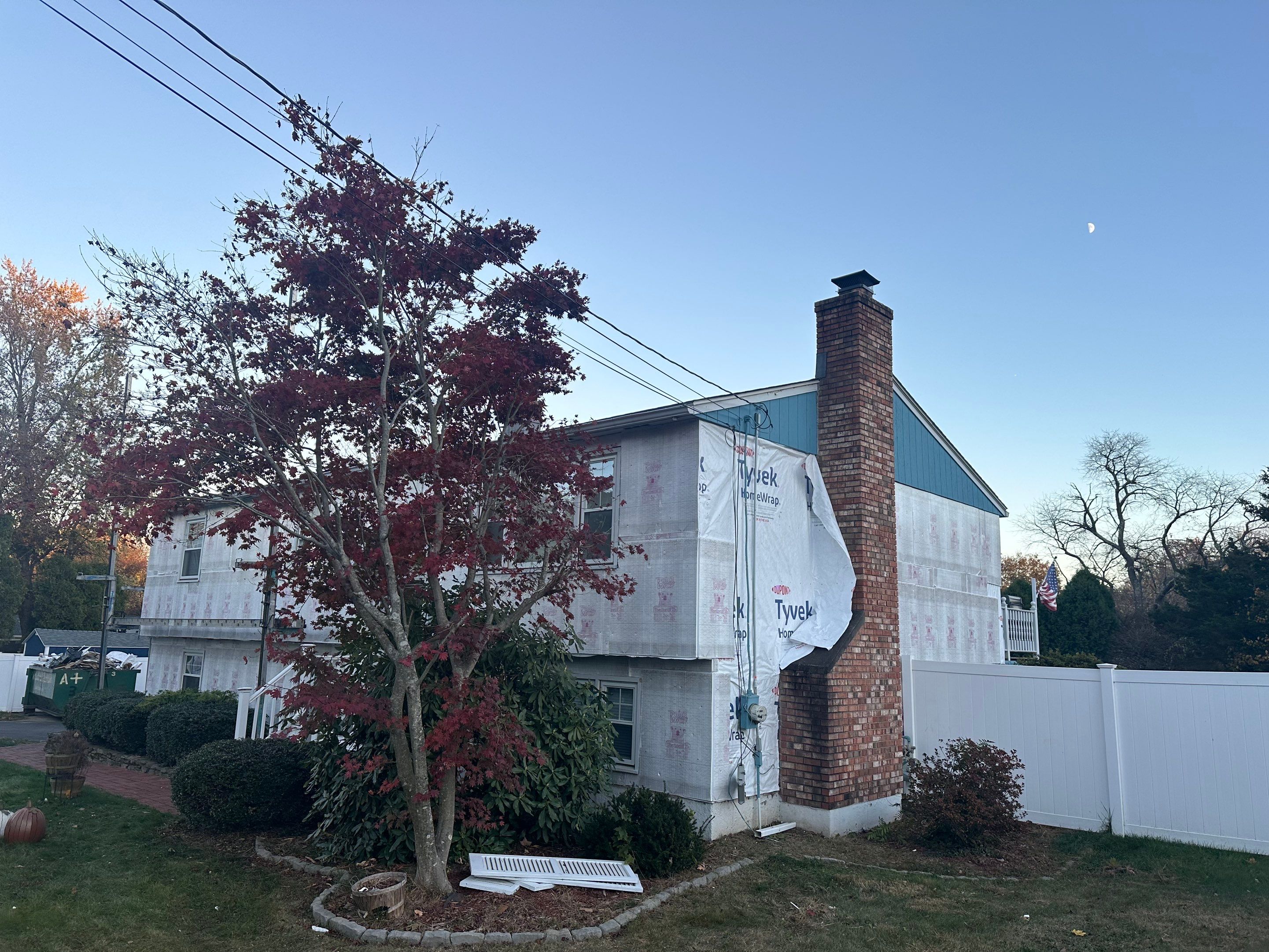 Siding Installation using CertainTeed Mainstreet Vinyl Siding - Granite Gray by A Plus Exterior