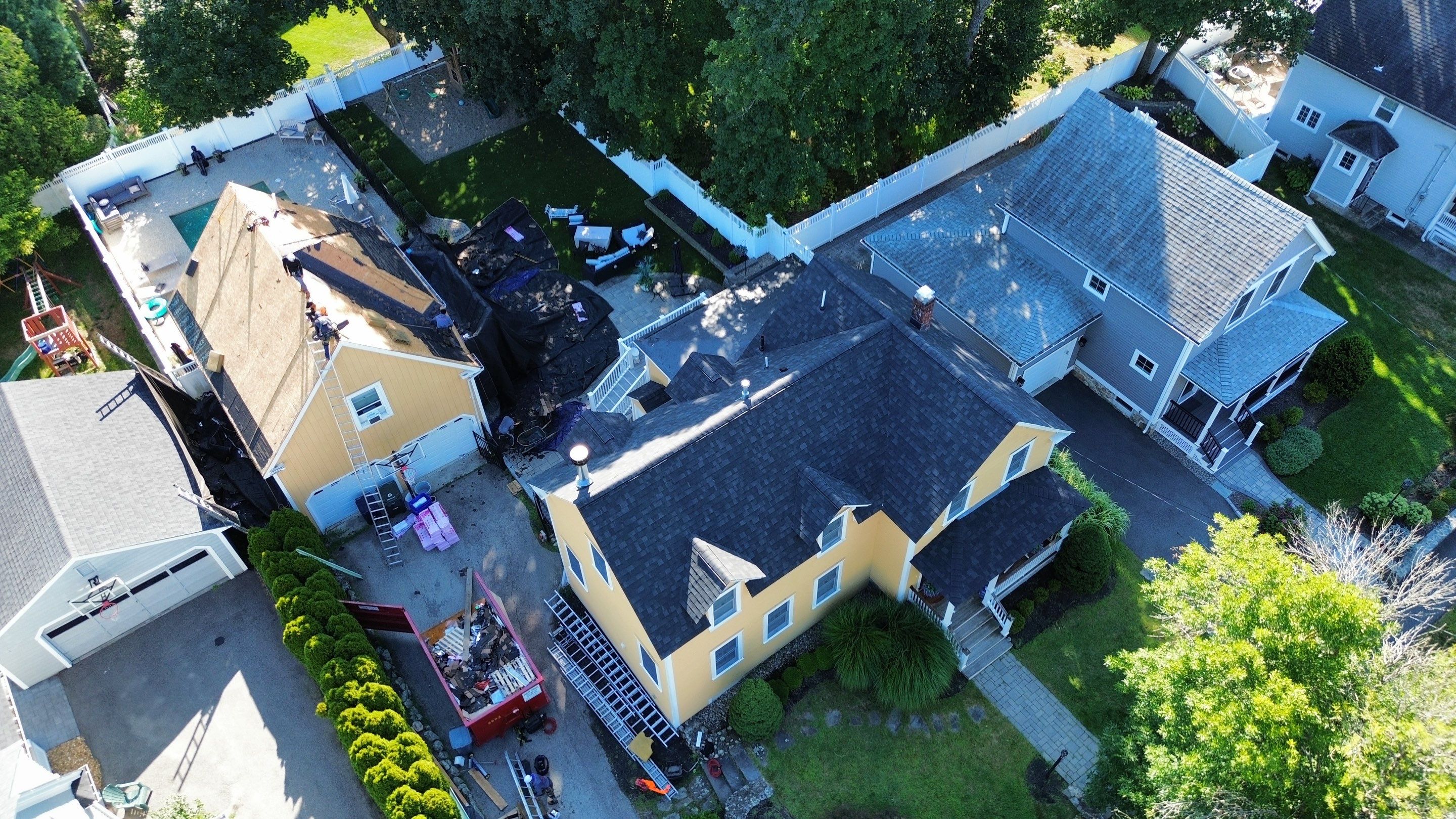 Roof & EPDM Flat Roof Installation – Andover, MA by Mighty Dog Roofing of Greater Middlesex County