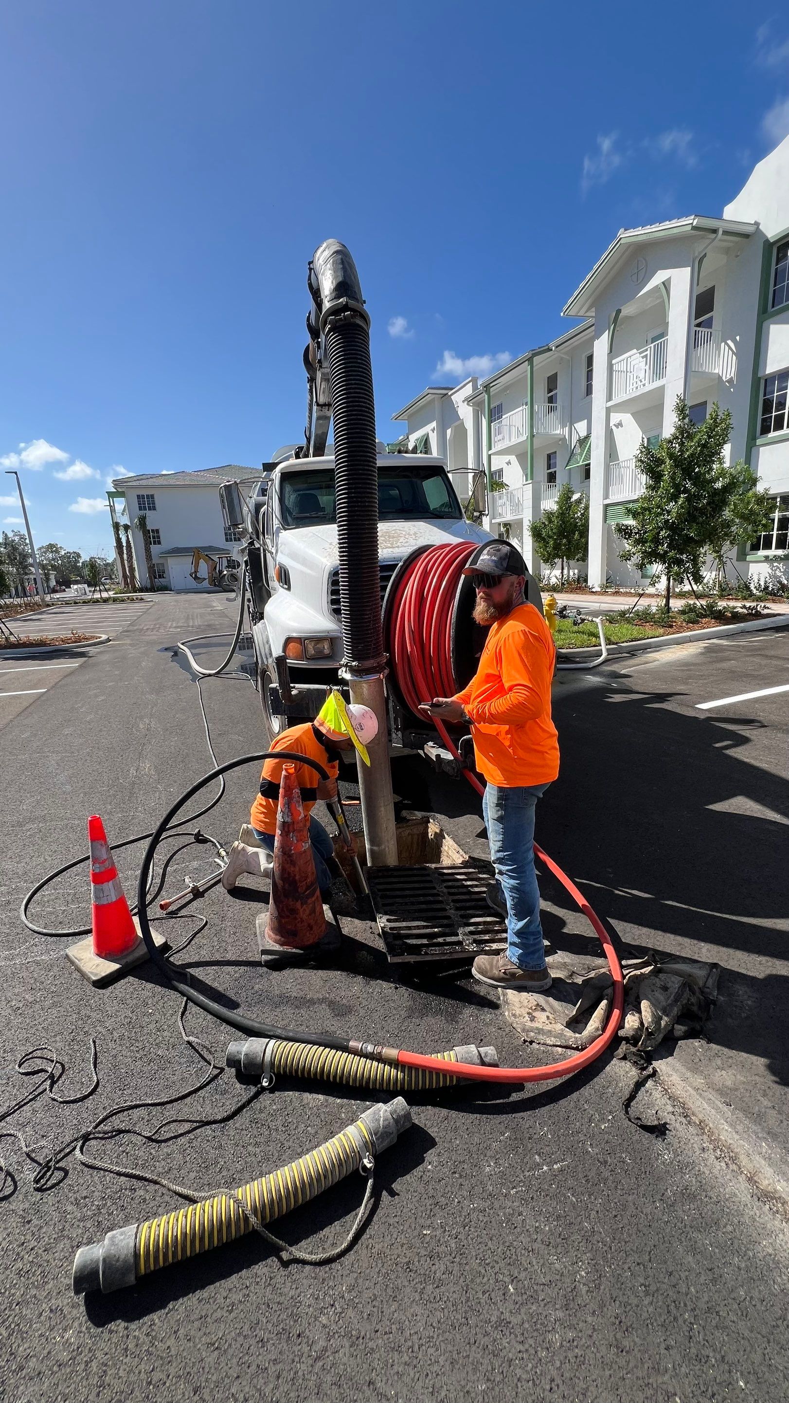 New Construction Condo Community Stormwater System Maintenance  by APS Power & Water