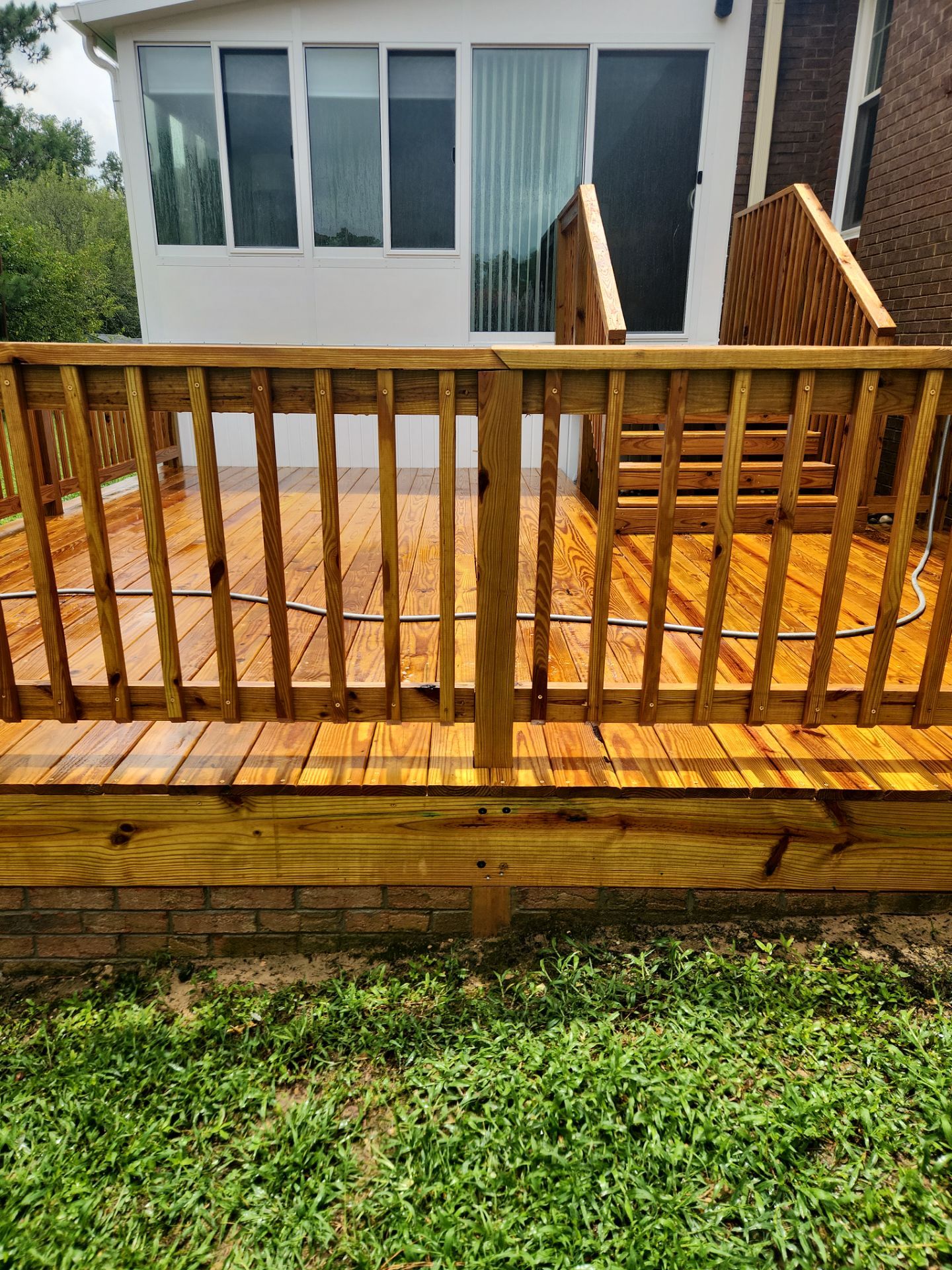 Weathered Deck using Wood Sealant by DuraSeal