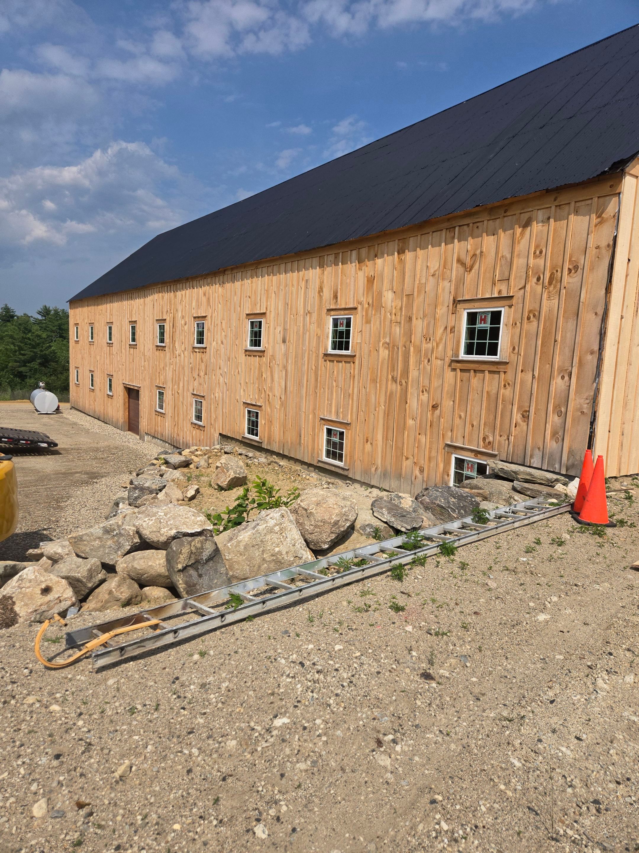 Barn Renovation in Sanford, Maine by B's Roofing & Construction LLC