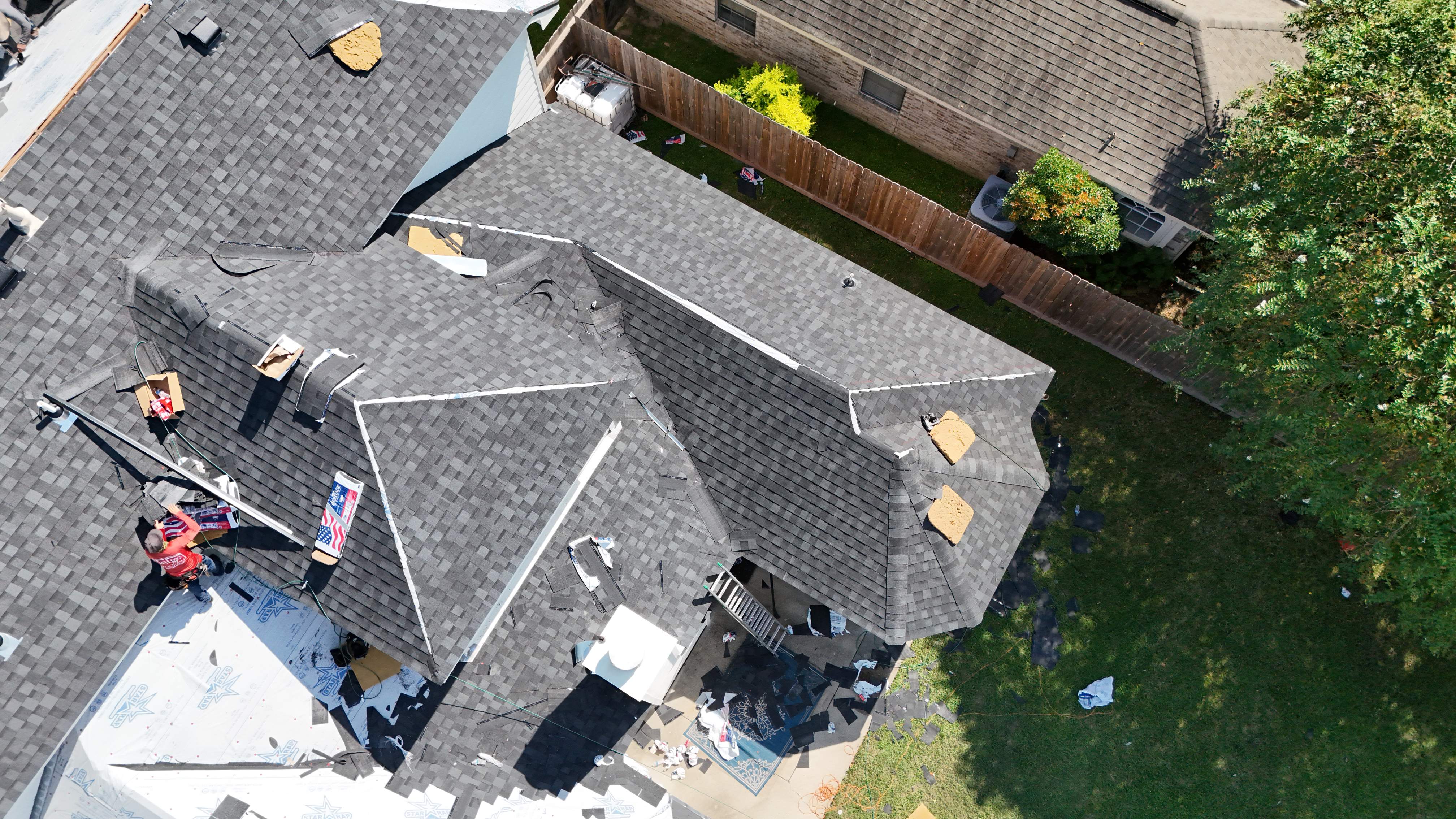 All-Hands Roof Replacement — Houston, TX by PL Roofing & SB Roofing, LLC.