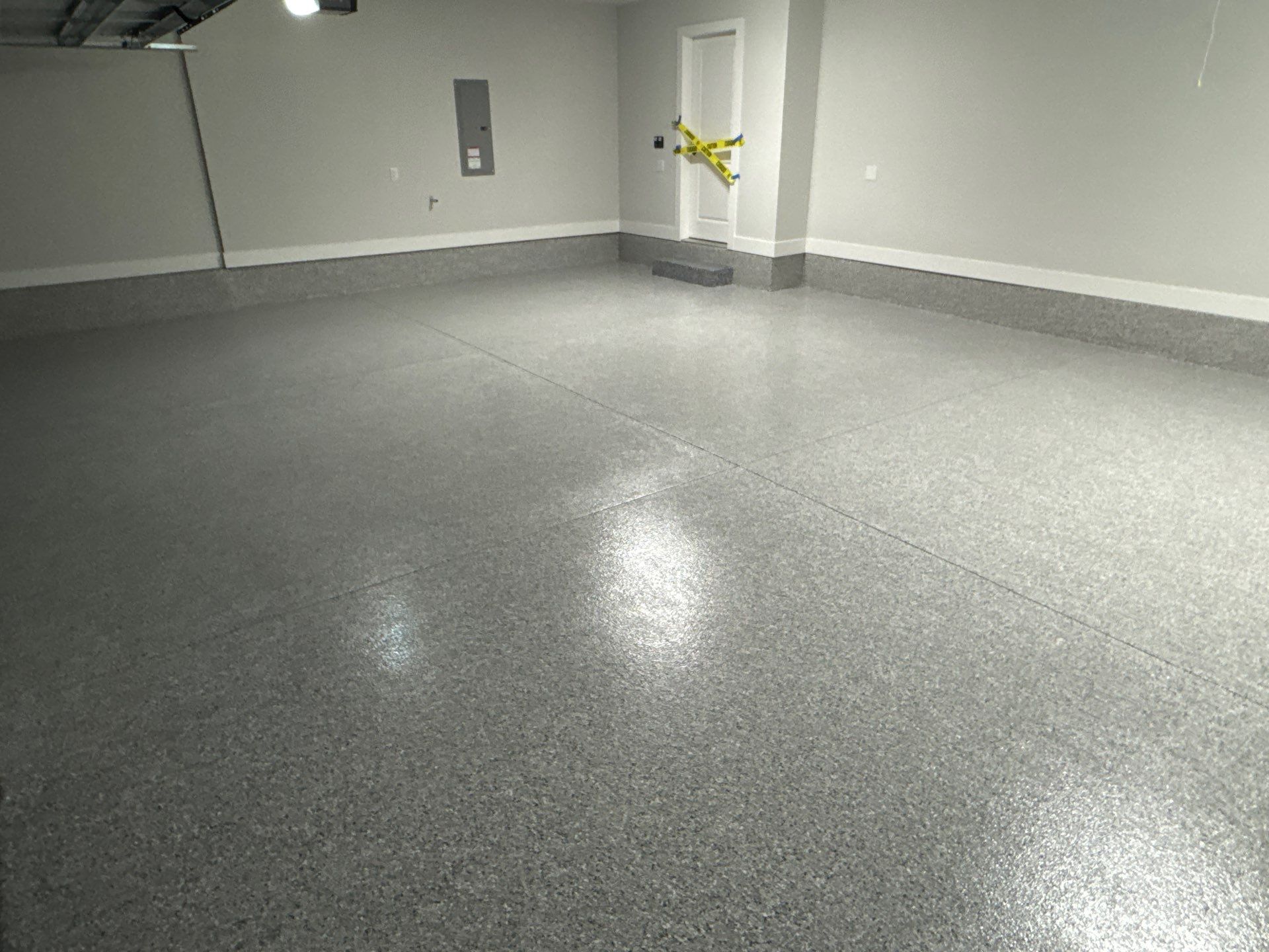 Garage  in Newberry, FL in Tidal Wave by Cross Creek Concrete Coatings