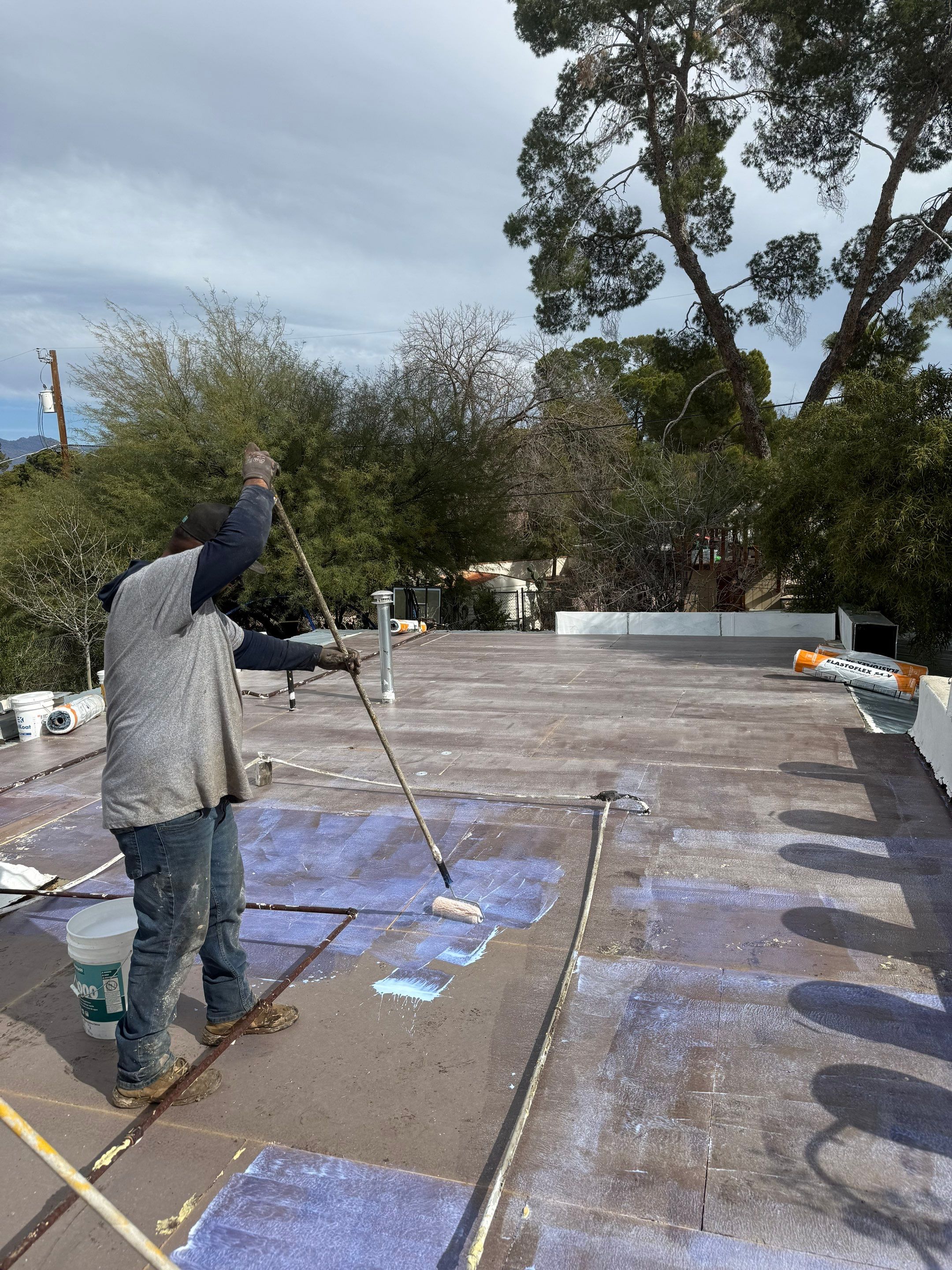 Project in Tucson by West Coast Roofing AZ