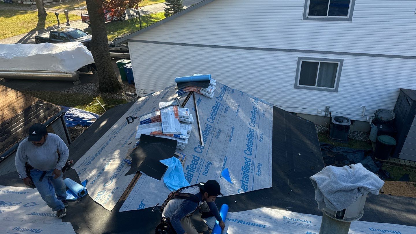 Roof Replacement using CertainTeed Landmark by 180 Contractors